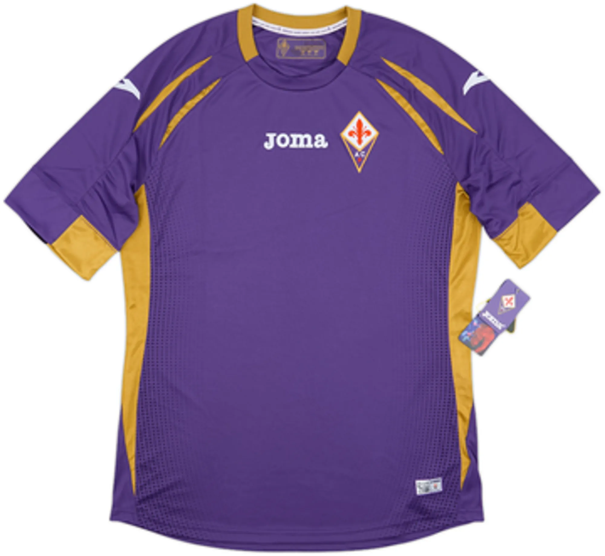 Joma Fiorentina Mens SS Home Shirt 2014/15