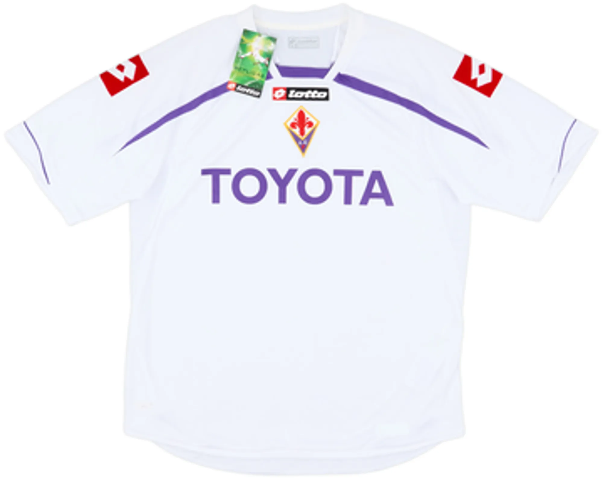 Lotto Fiorentina Mens SS Away Shirt 2009/10