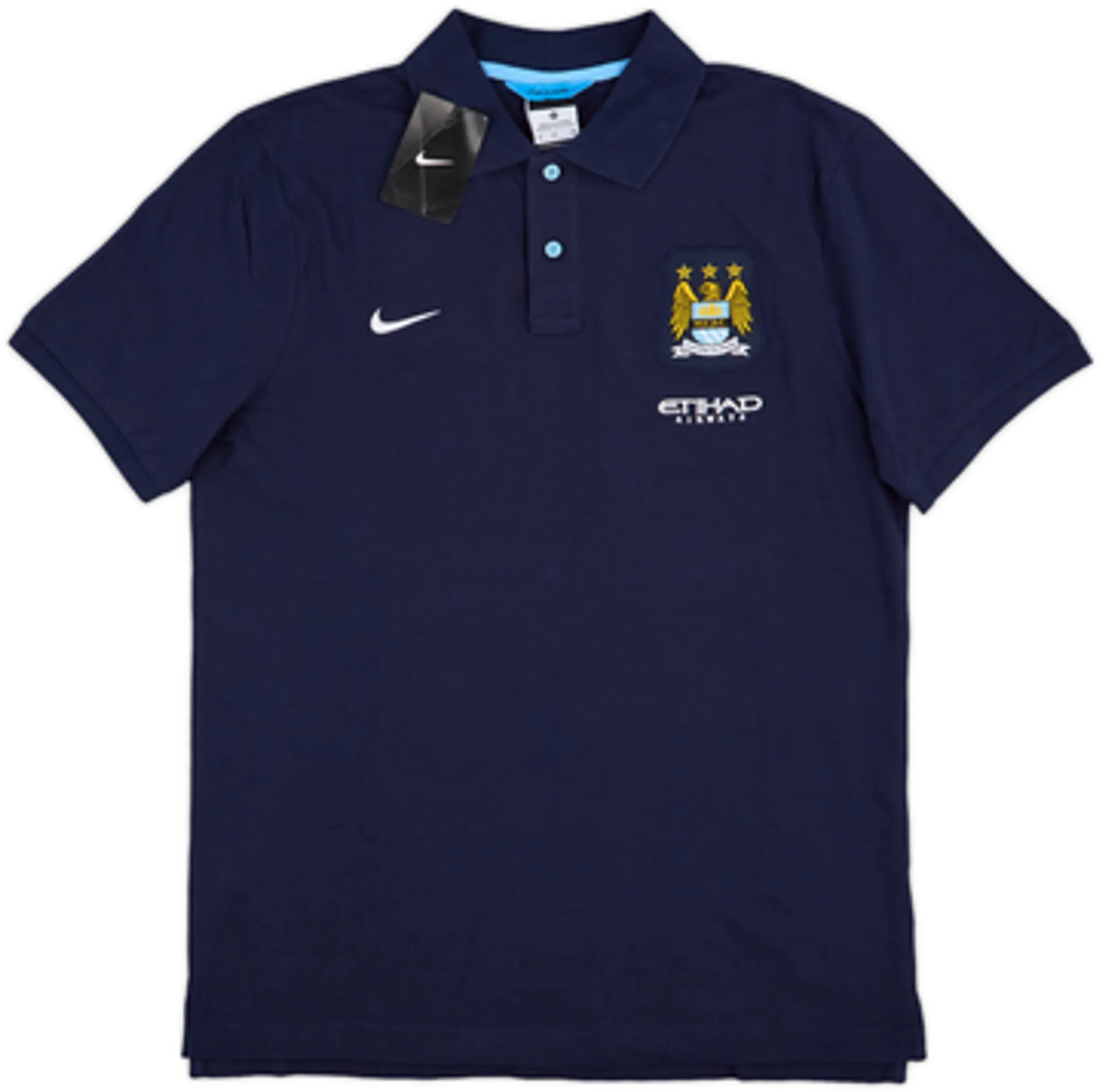 2013-14 Manchester City Nike Polo Shirt (M)