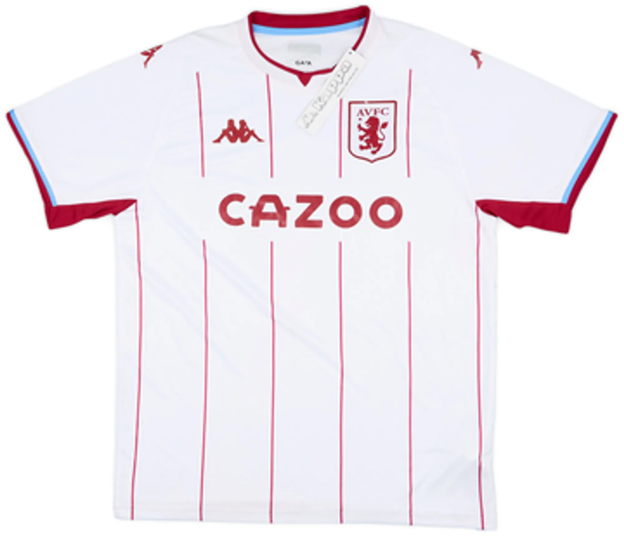 Kappa Aston Villa Mens SS Away Shirt 2021/22