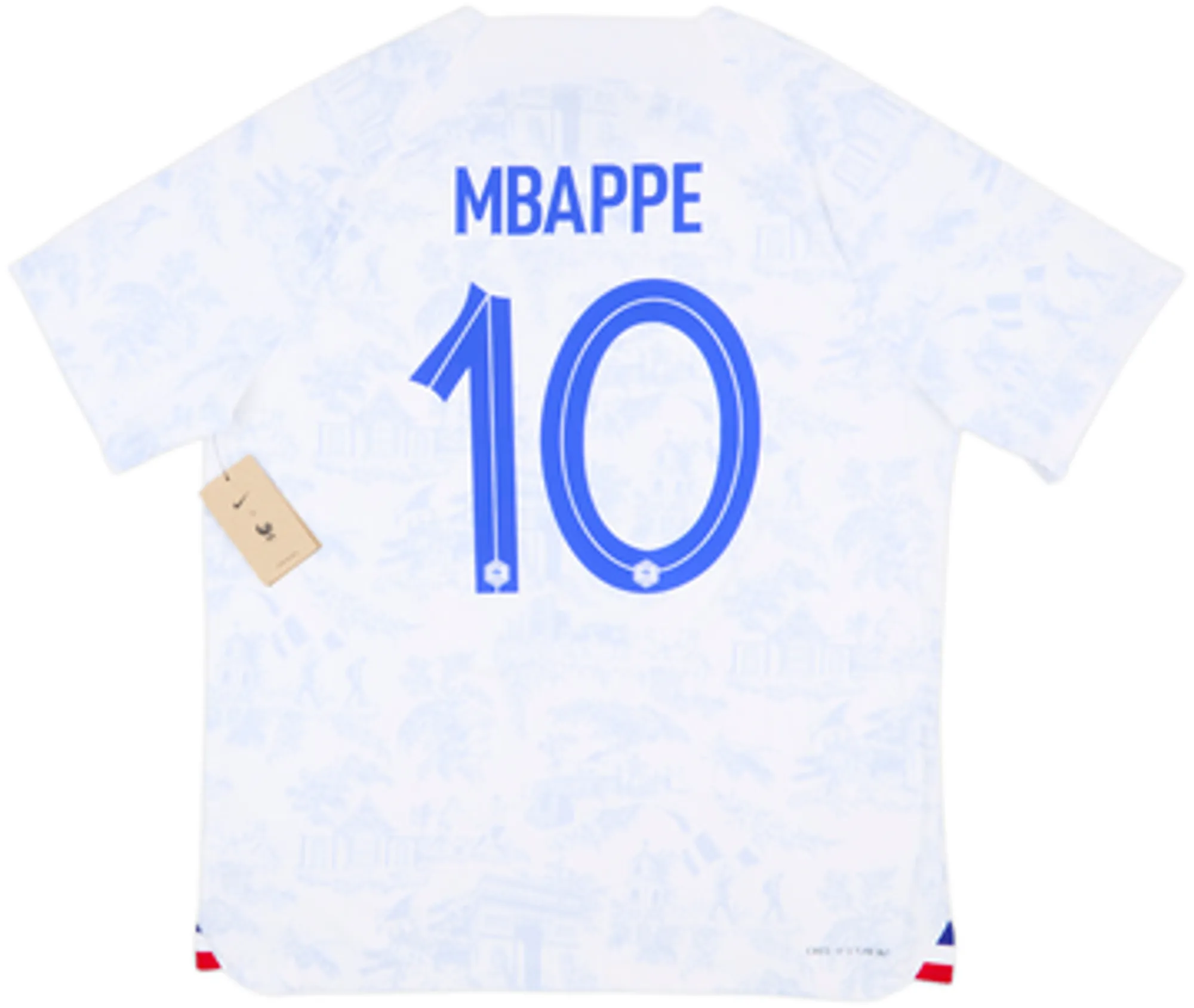 Nike France Mens SS Player Issue Away Shirt 2022