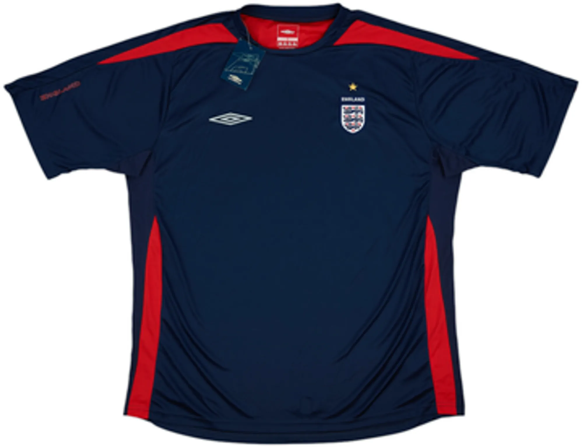 Umbro England Mens SS Home Shirt 2004