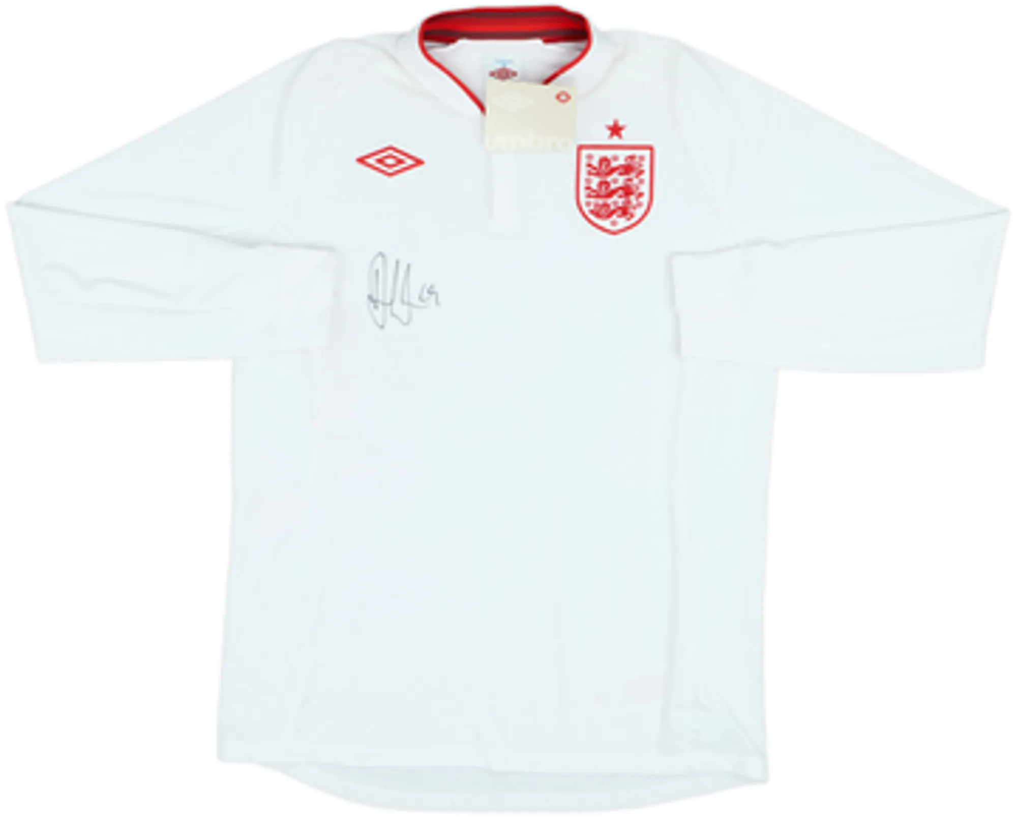 Umbro England Mens LS Home Shirt 2012