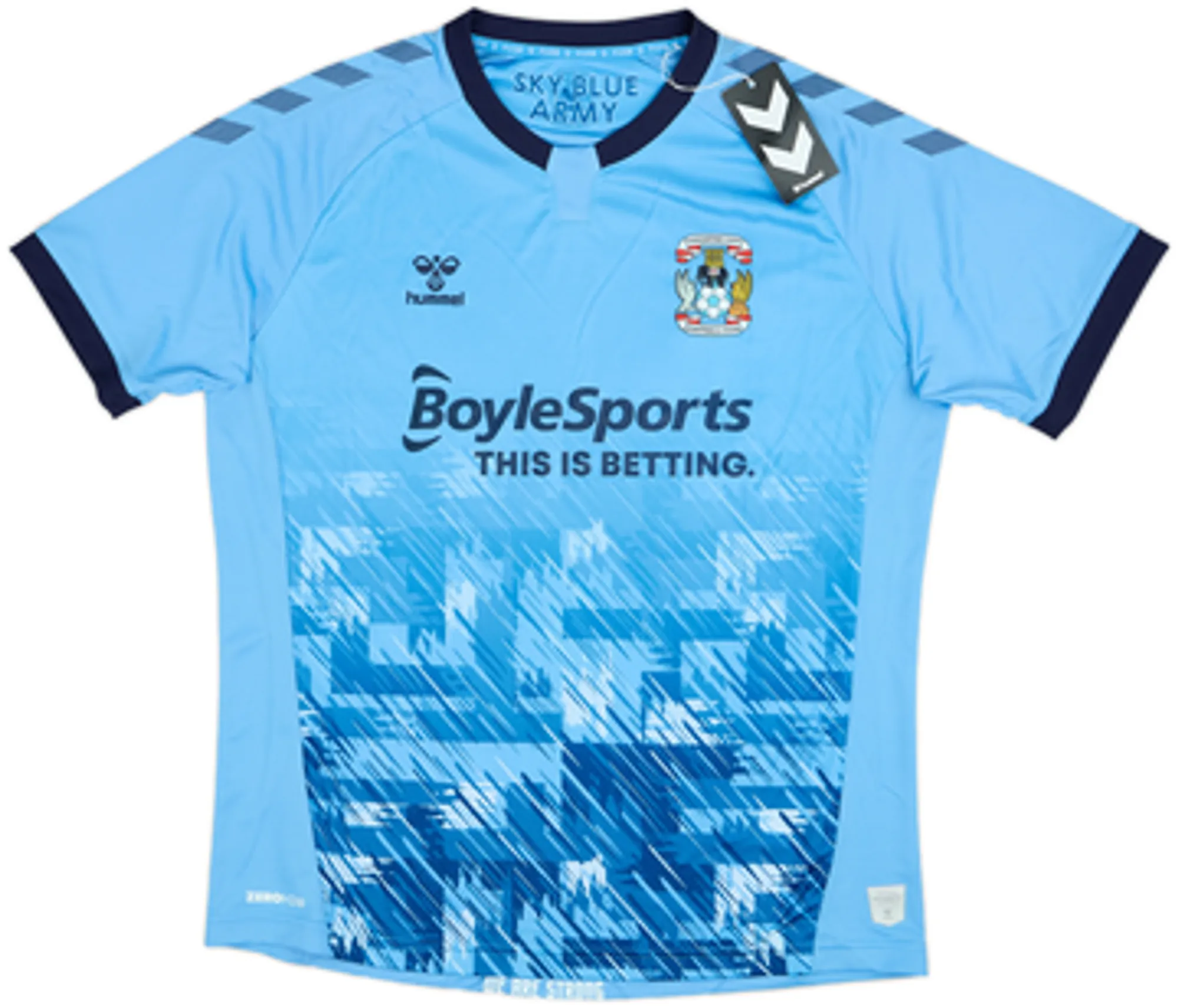 Hummel Coventry City Mens SS Home Shirt 2020/21