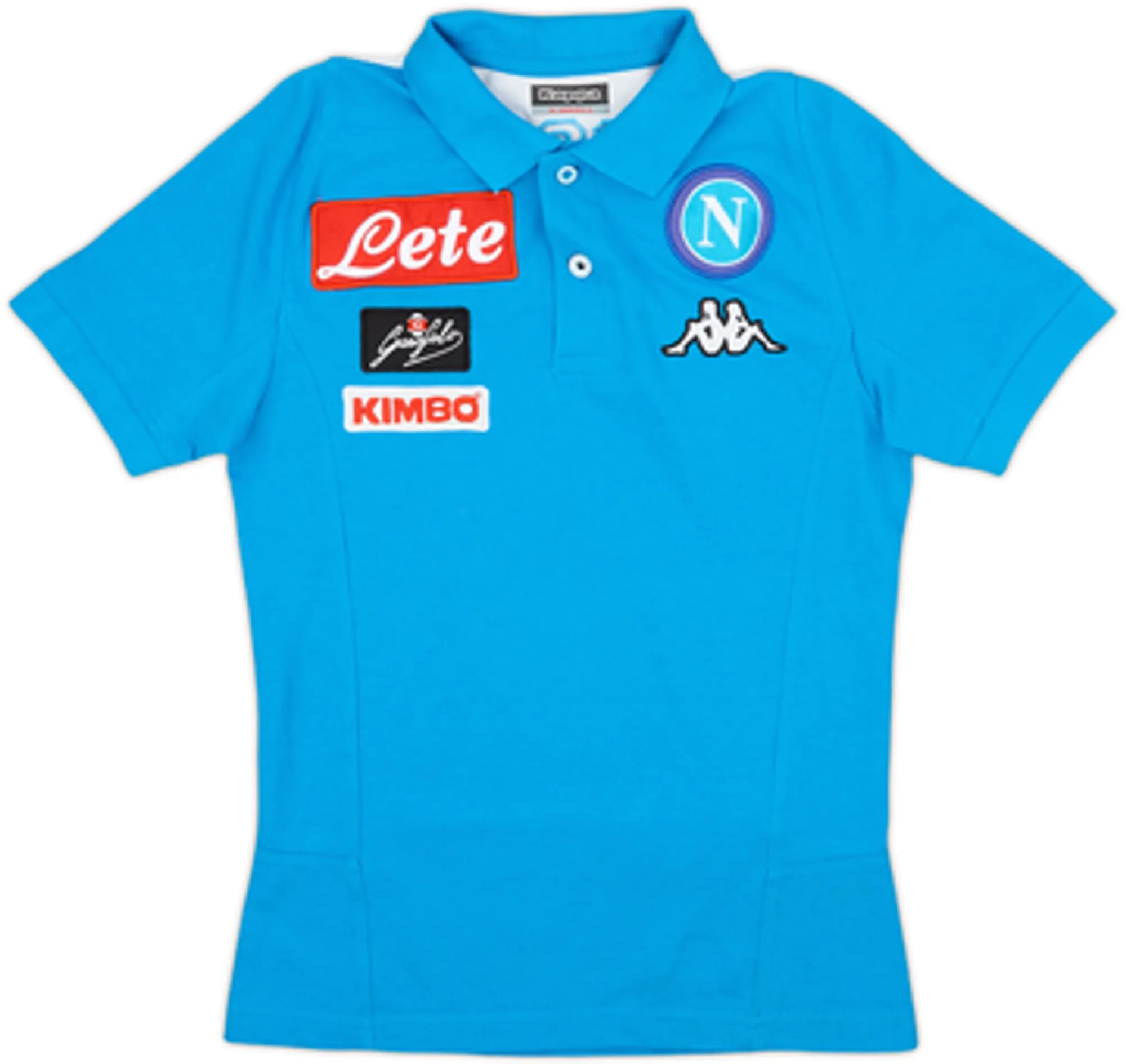 Kappa Napoli Mens SS Home Shirt 2016/17