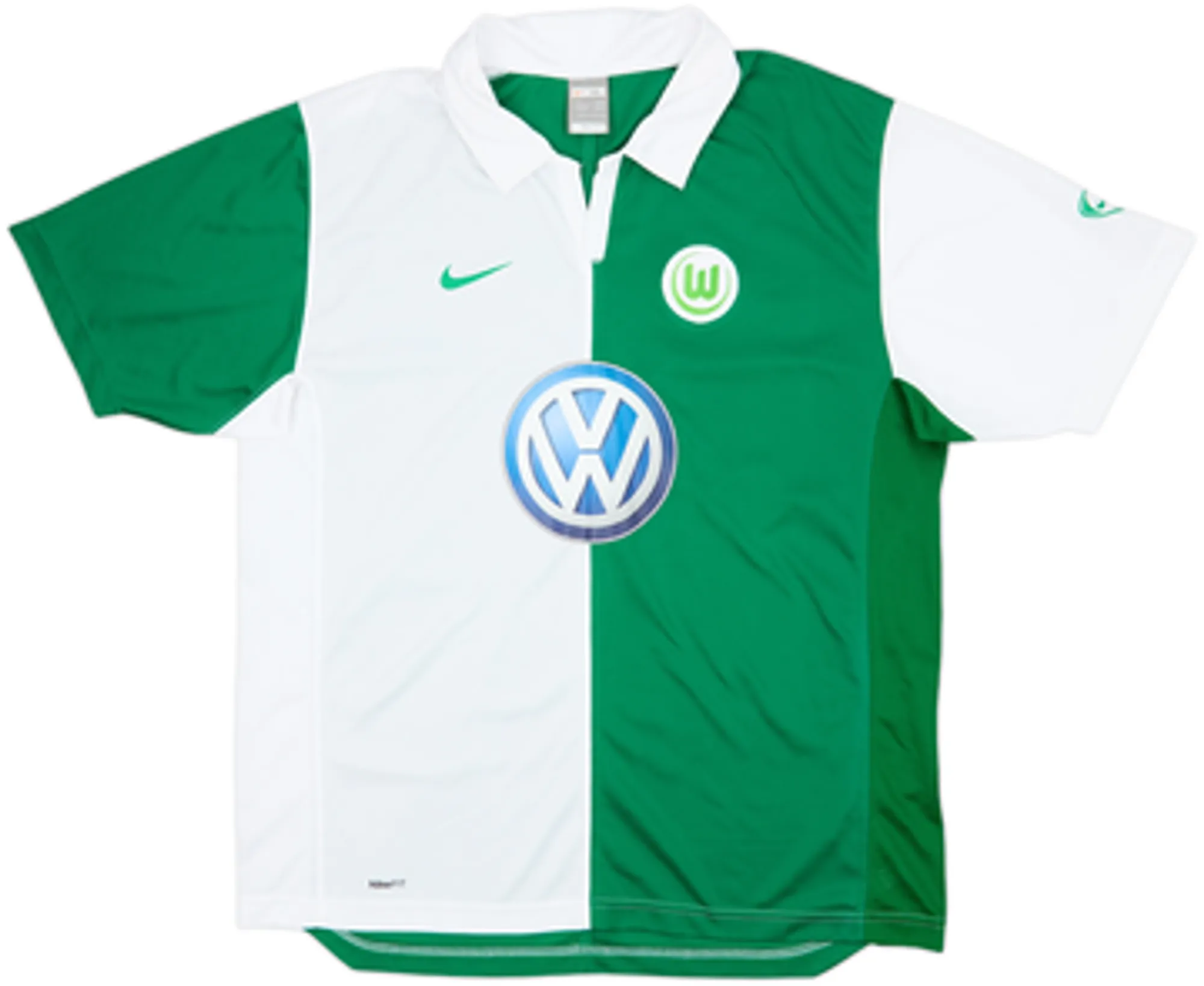 Nike Wolfsburg Mens SS Home Shirt 2007/08