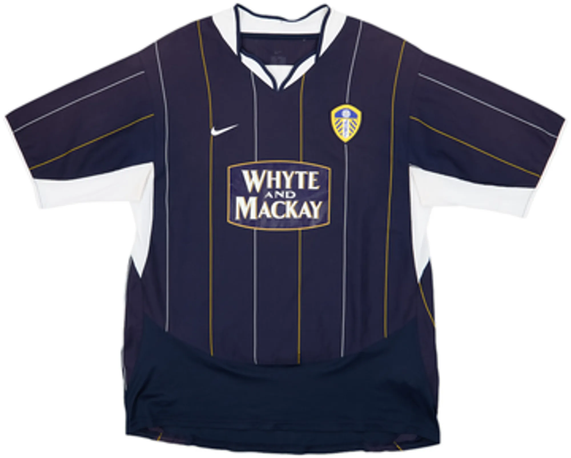 Nike Leeds United Mens SS Away Shirt 2003/04