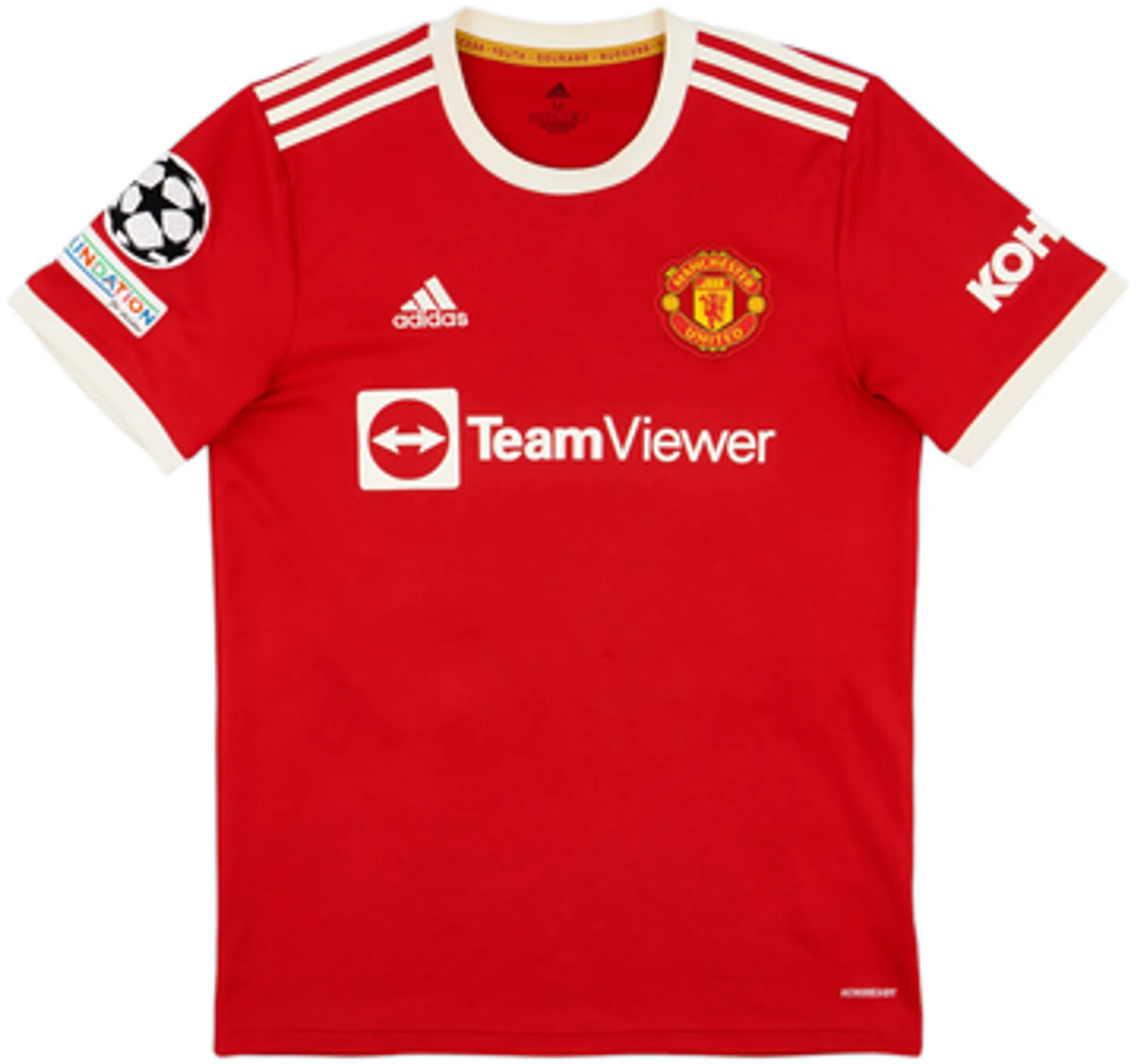 adidas Manchester United Mens SS Home Shirt 2021/22