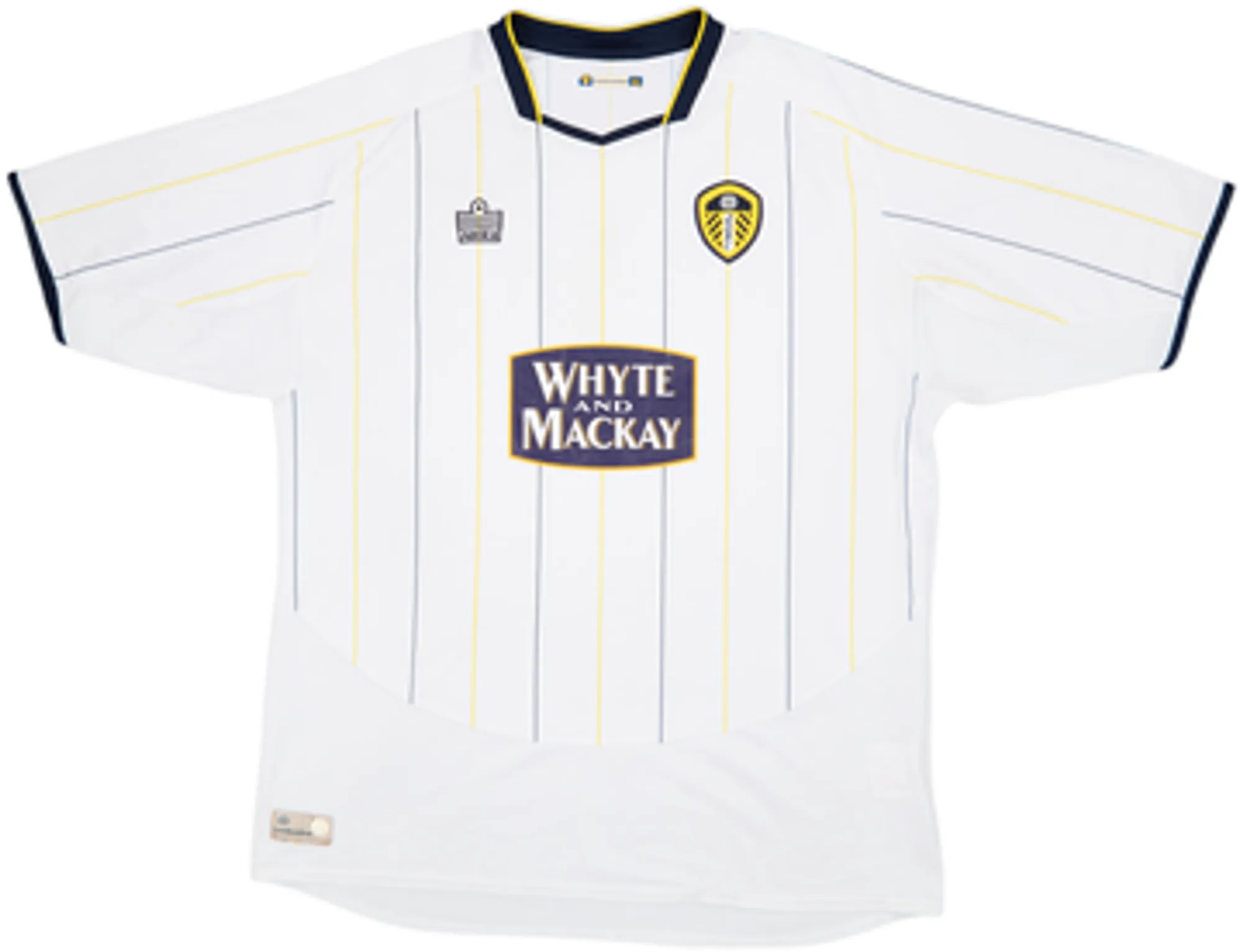 Admiral Leeds United Mens SS Home Shirt 2005/06