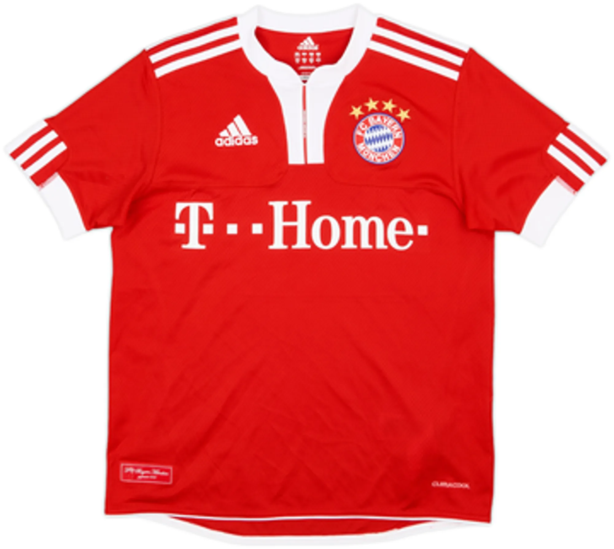 adidas Bayern Munich Boys SS Home Shirt 2009/10