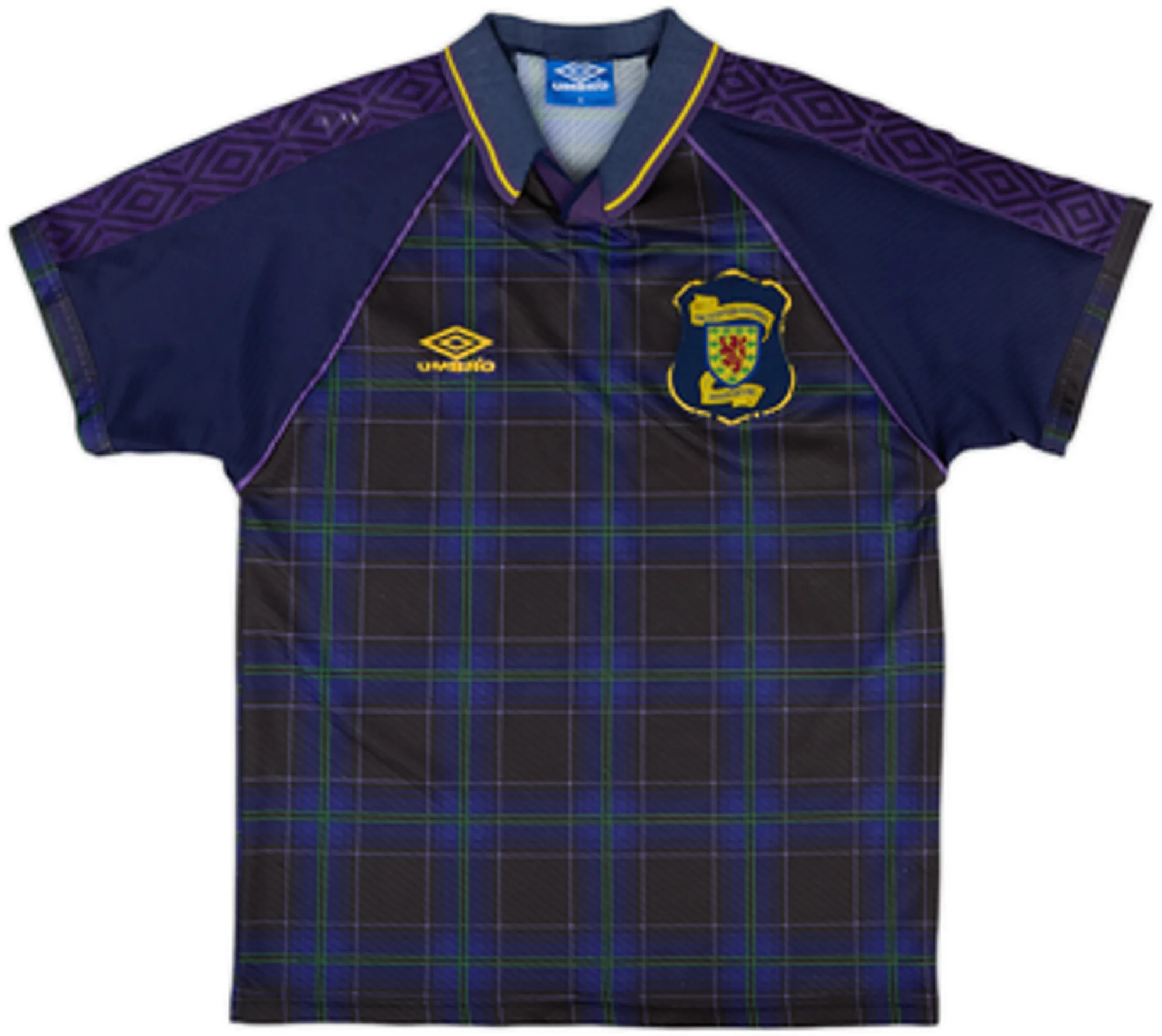 Umbro Scotland Mens SS Home Shirt 1994