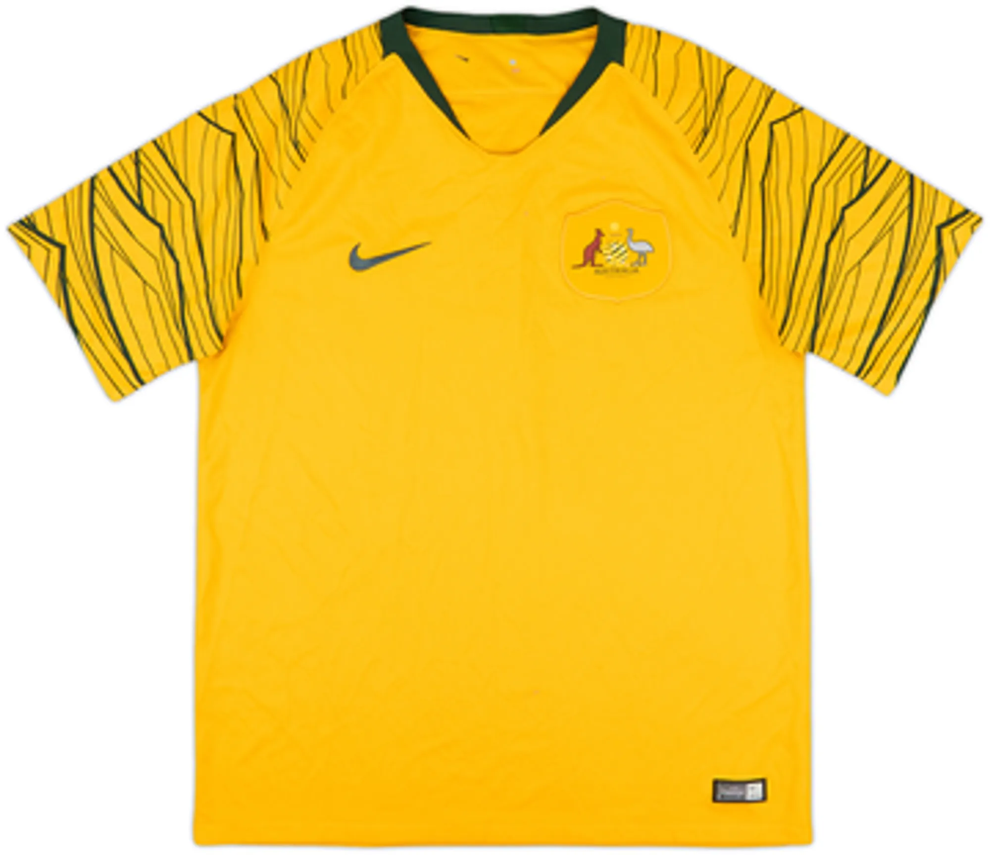 Nike Australia Mens SS Home Shirt 2018