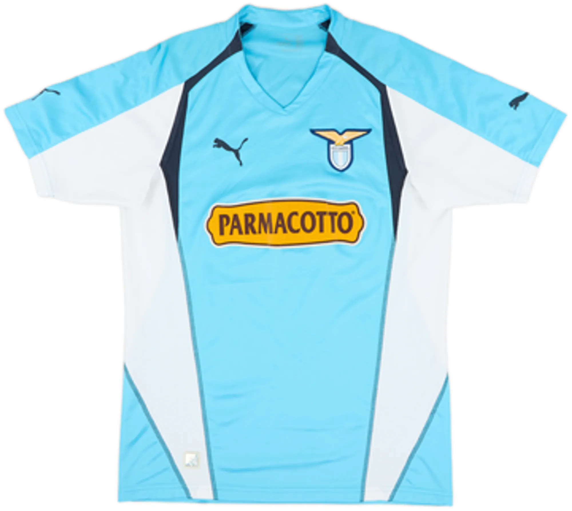 Puma Lazio Mens SS Home Shirt 2004/05