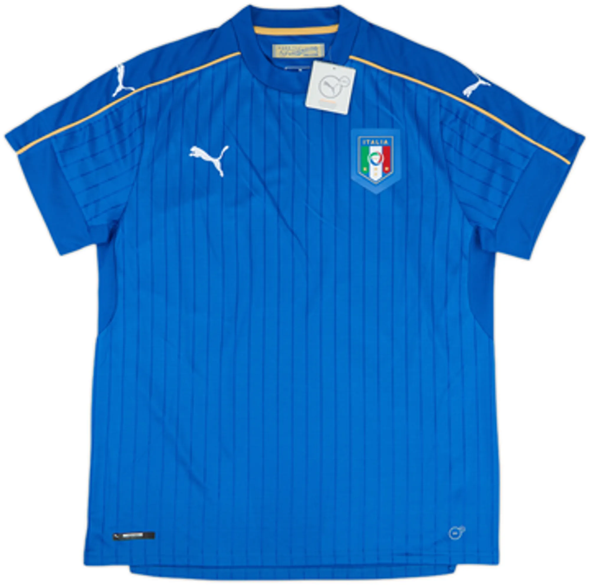 Puma Italy Mens SS Home Shirt 2016
