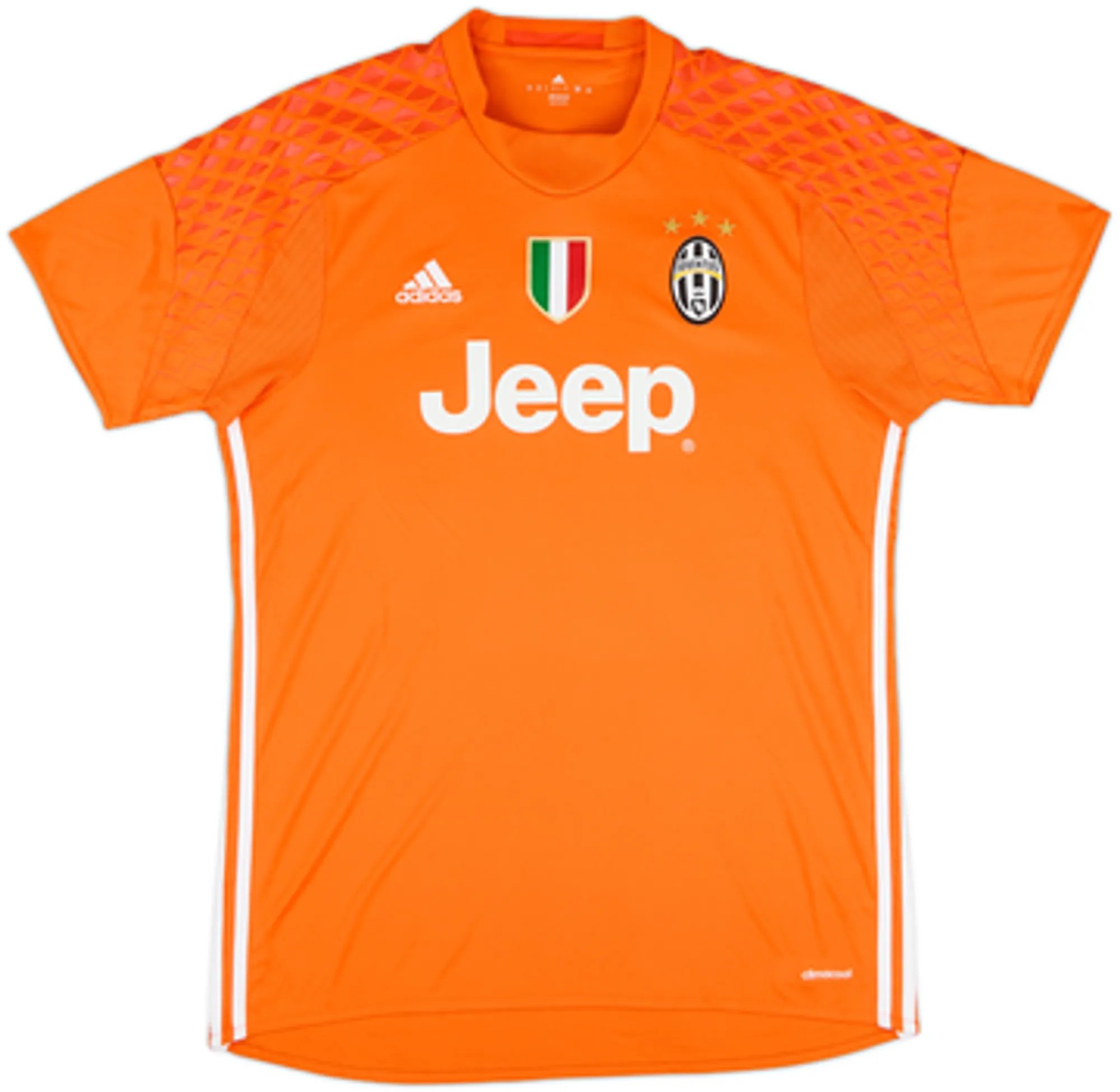 adidas Juventus Mens SS Goalkeeper Home Shirt 2016/17