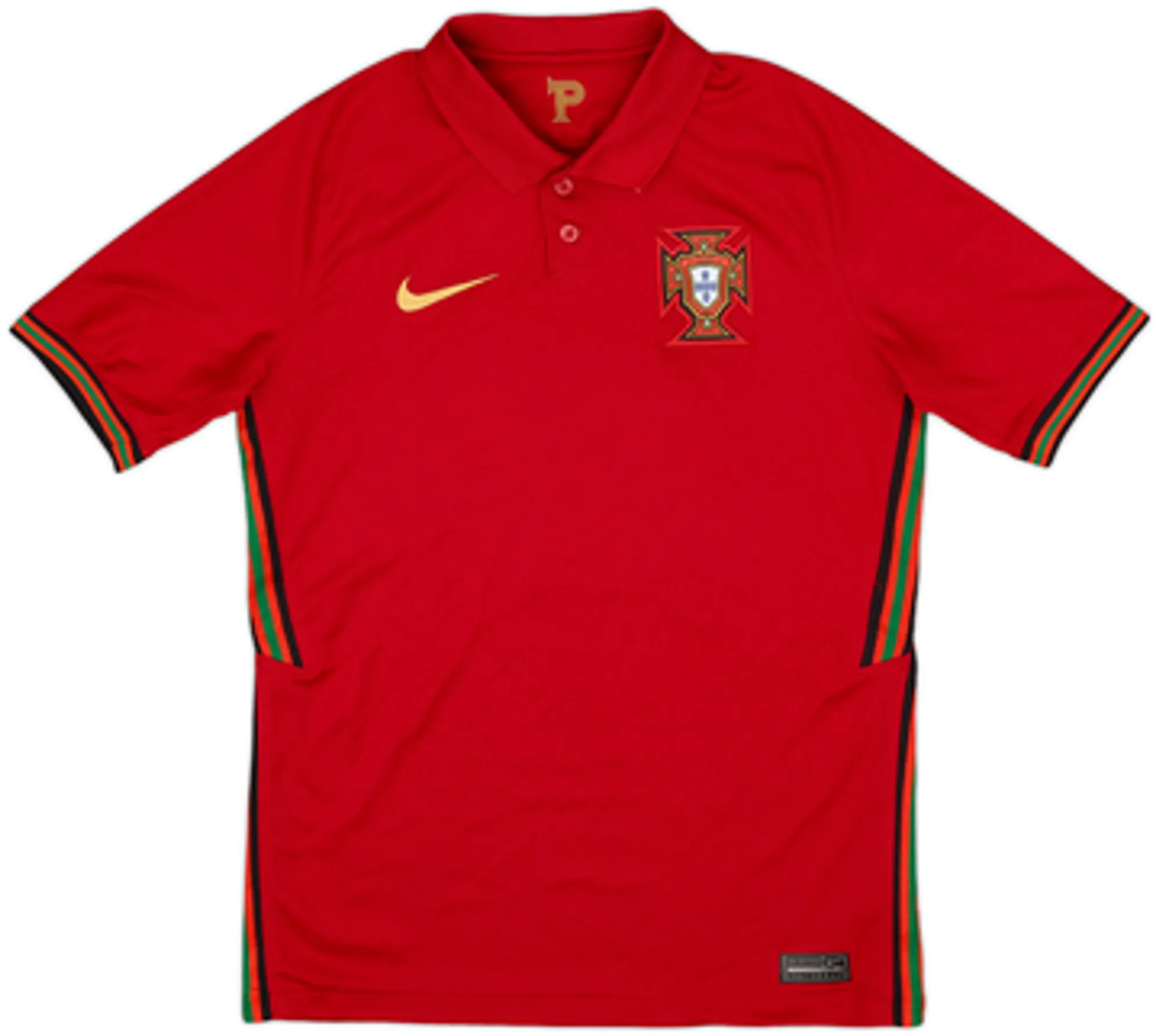 Nike Portugal Boys SS Home Shirt 2020