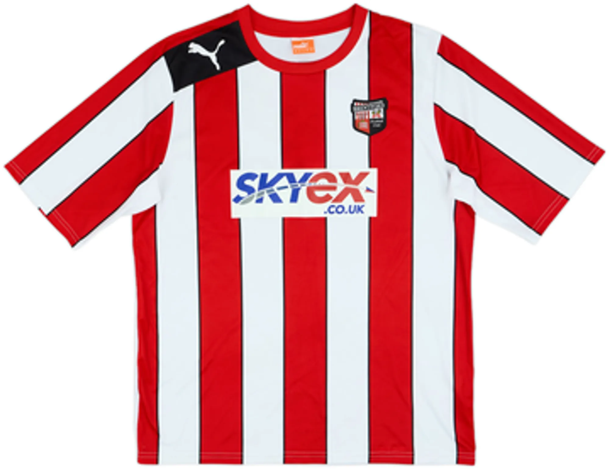 Puma Brentford Mens SS Home Shirt 2012/13