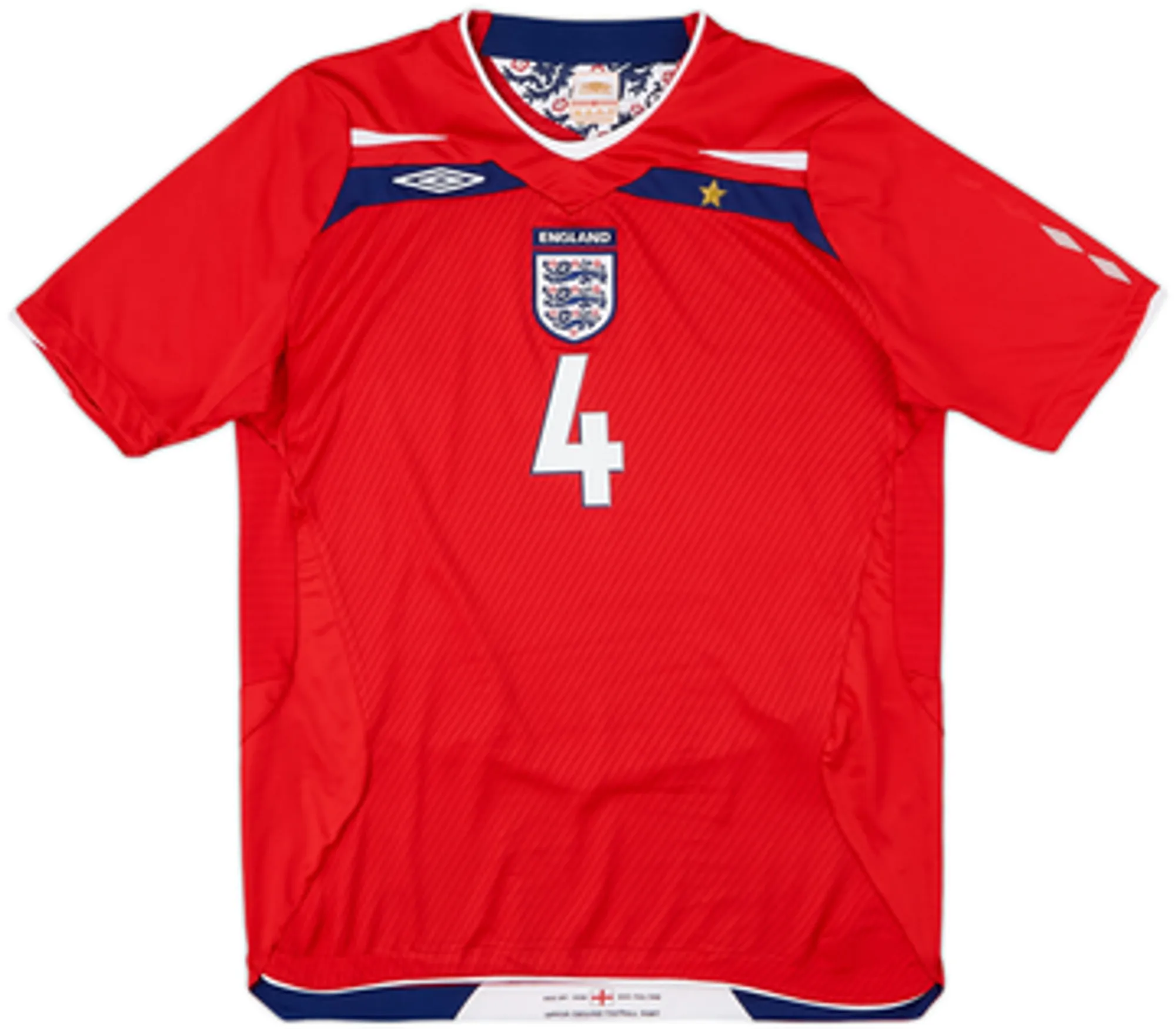 Umbro England Boys SS Away Shirt 2008