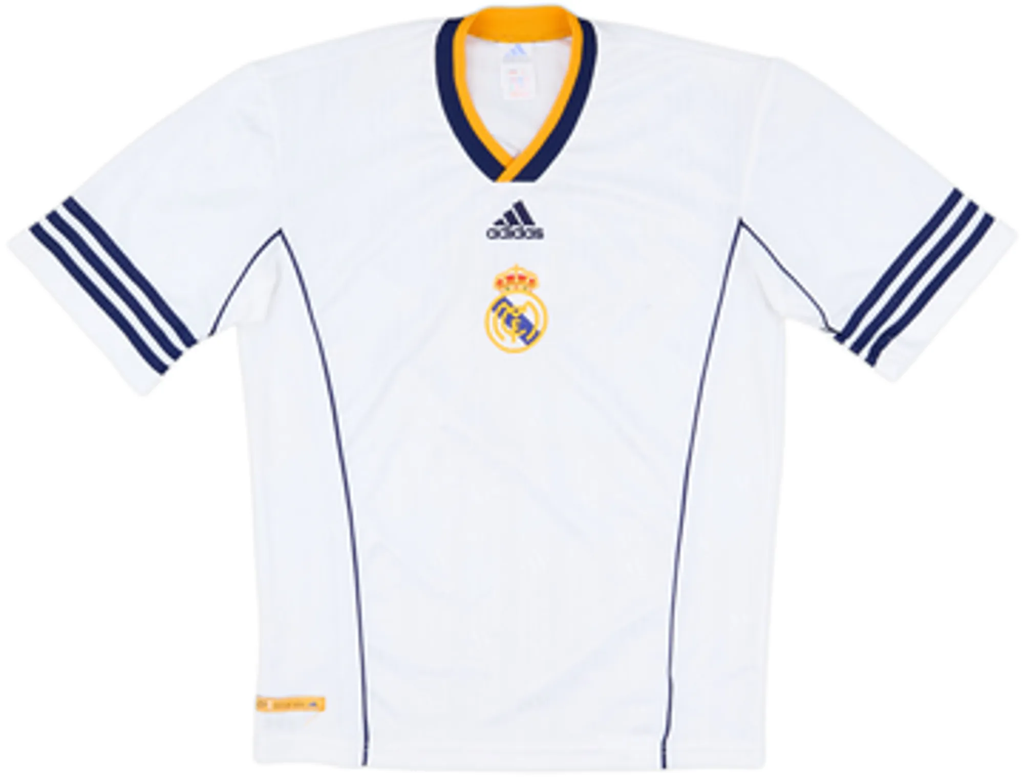 adidas Real Madrid Mens SS Home Shirt 1999/00