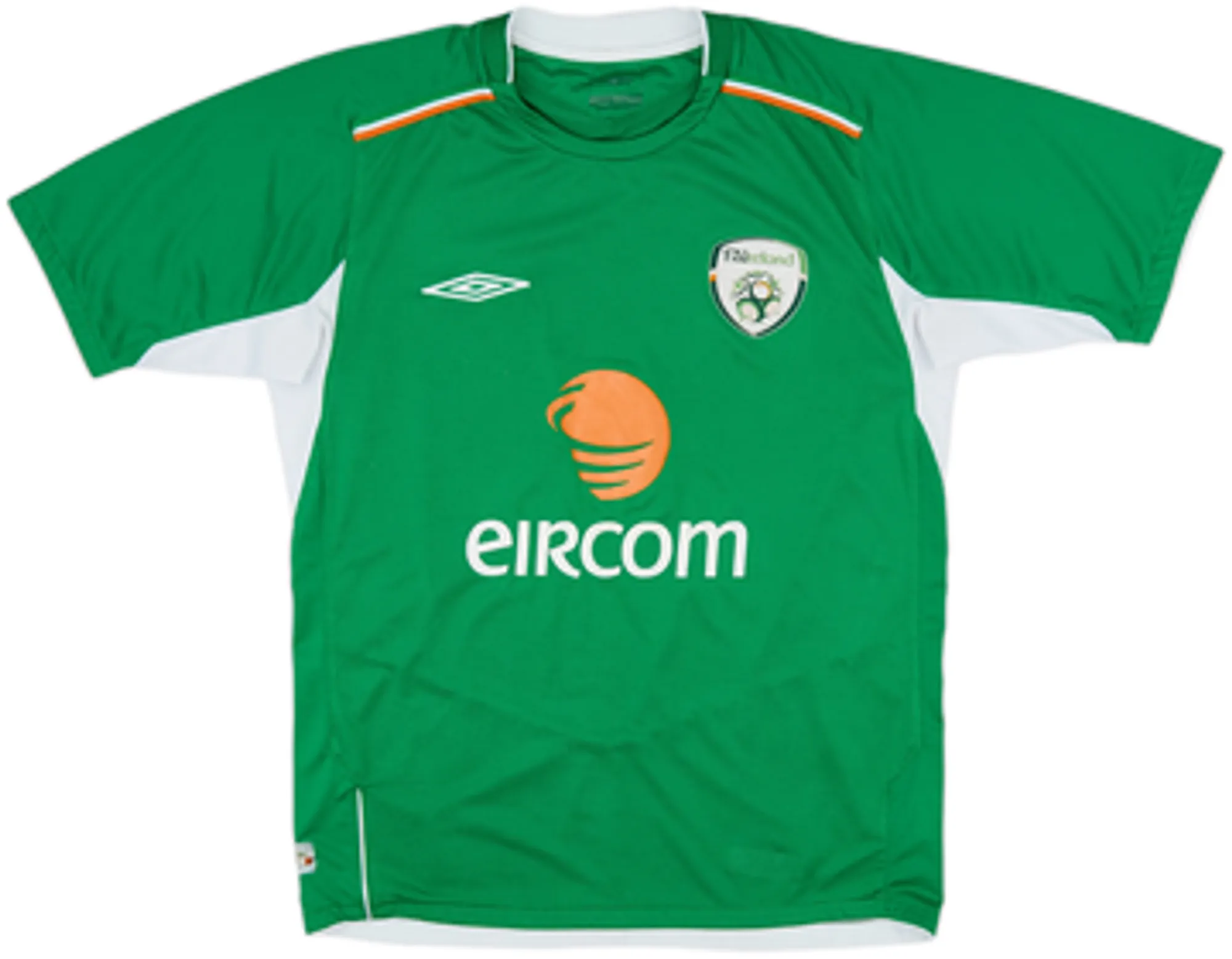 Umbro Republic of Ireland Mens SS Home Shirt 2004