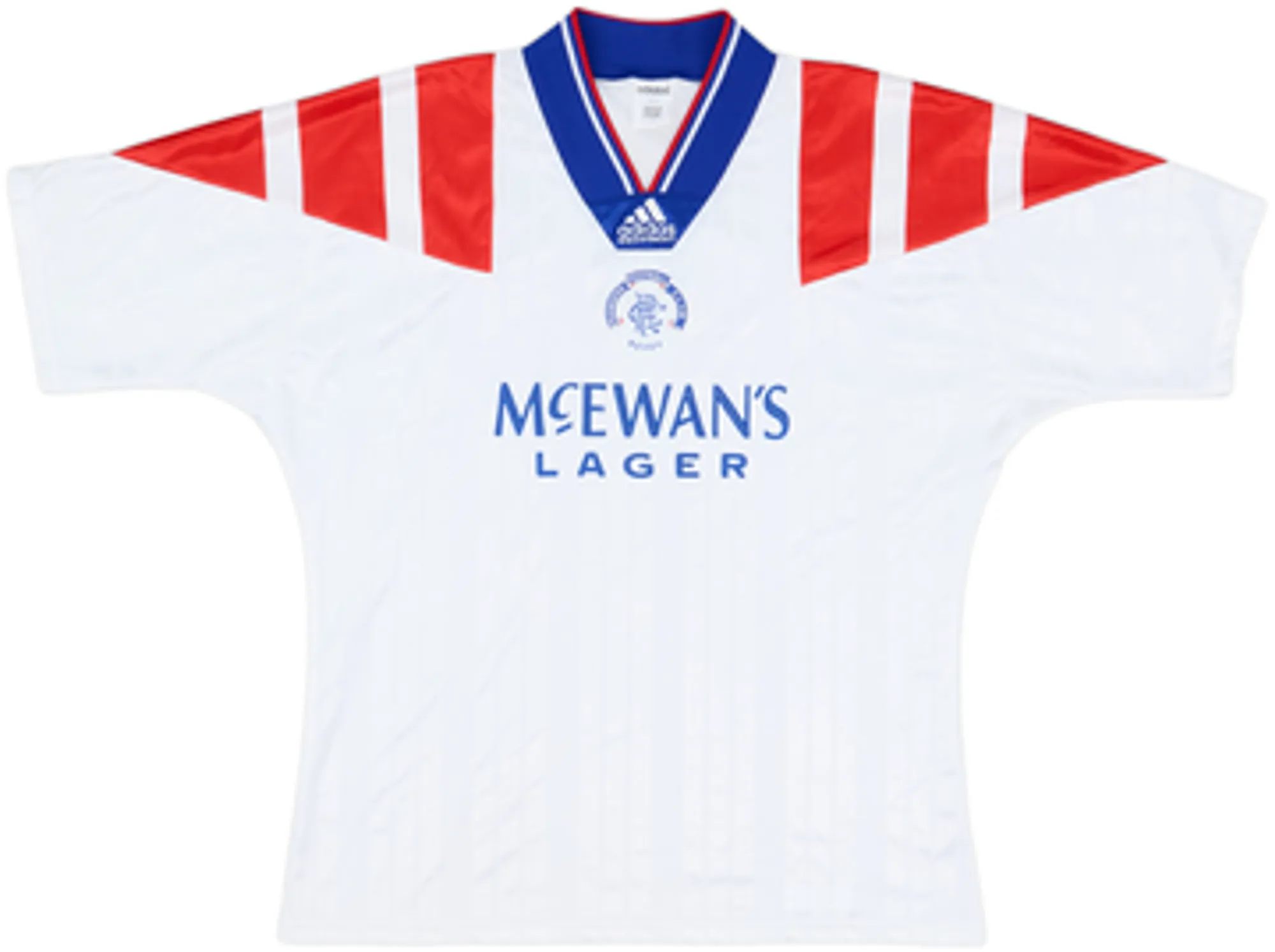 adidas Rangers Mens SS Away Shirt 1992/93