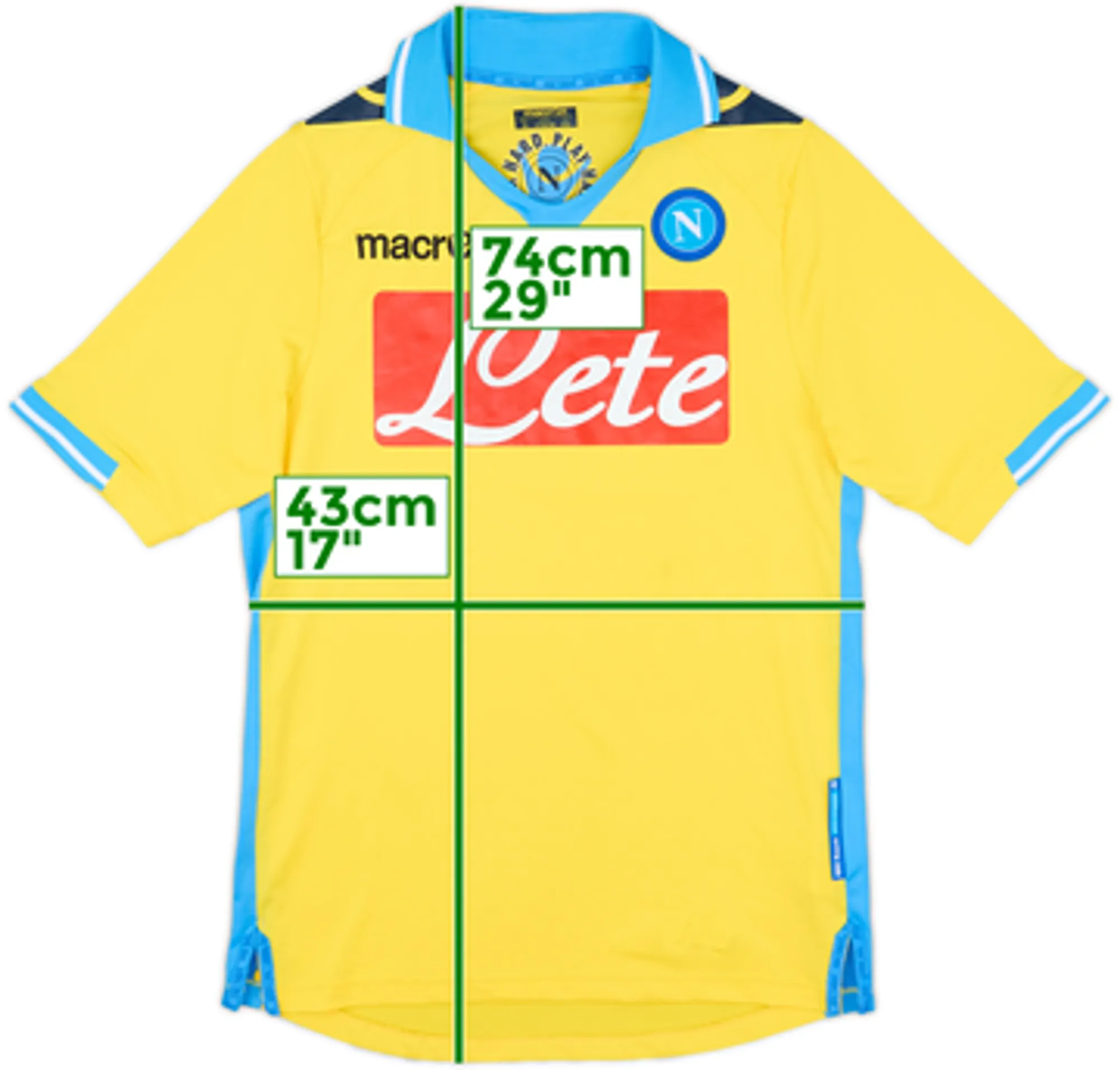 Macron Napoli Mens SS Third Shirt 2011/12