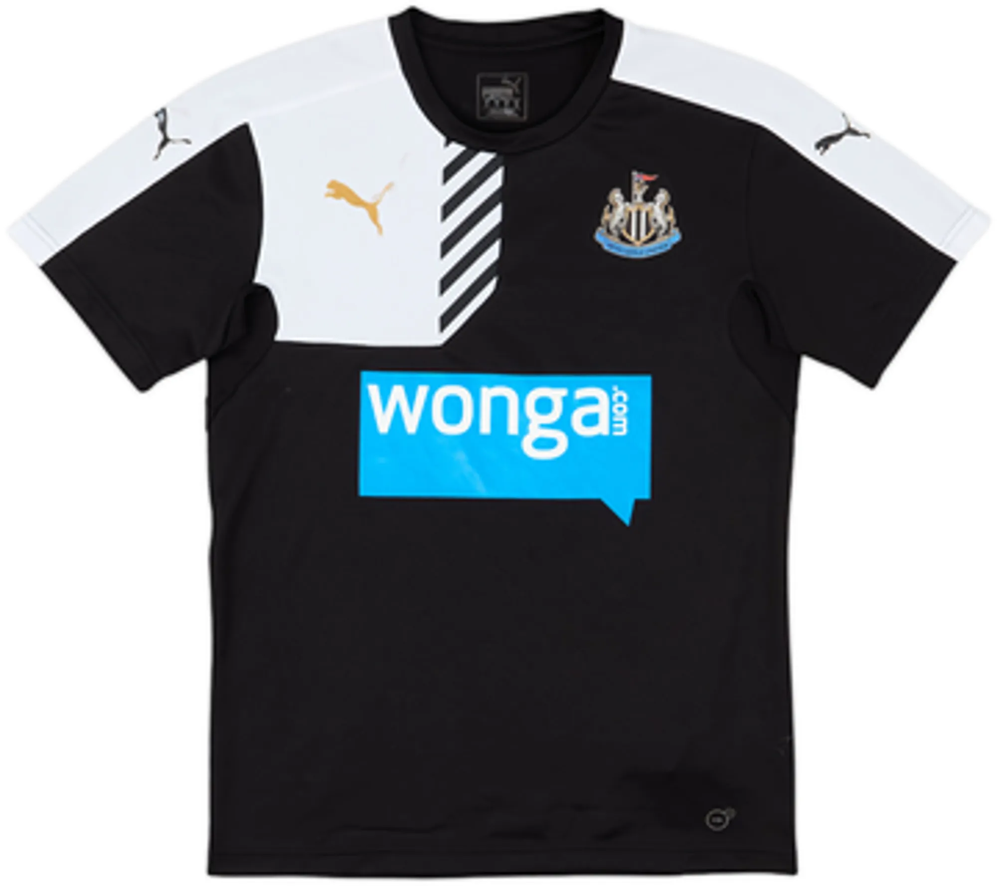 Puma Newcastle United Mens SS Home Shirt 2015/16