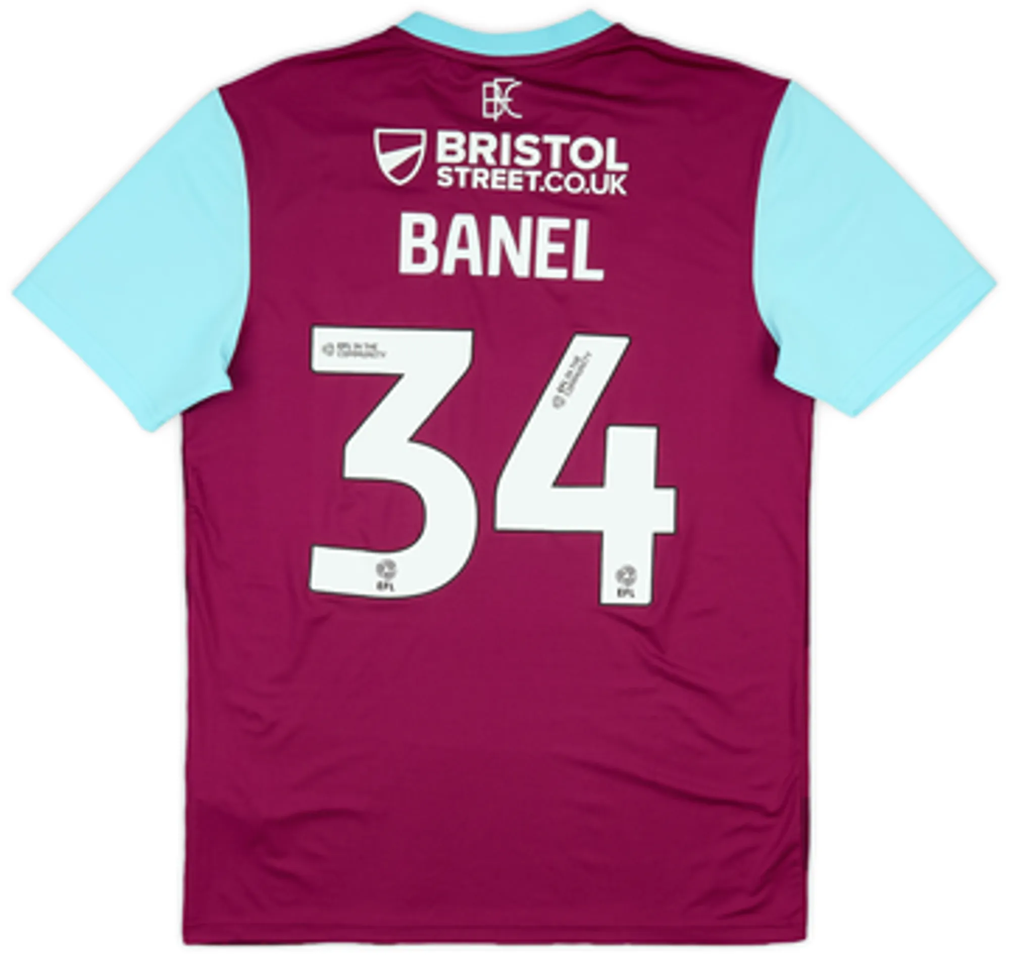Castore Burnley Mens SS Player Issue Home Shirt 2024/25