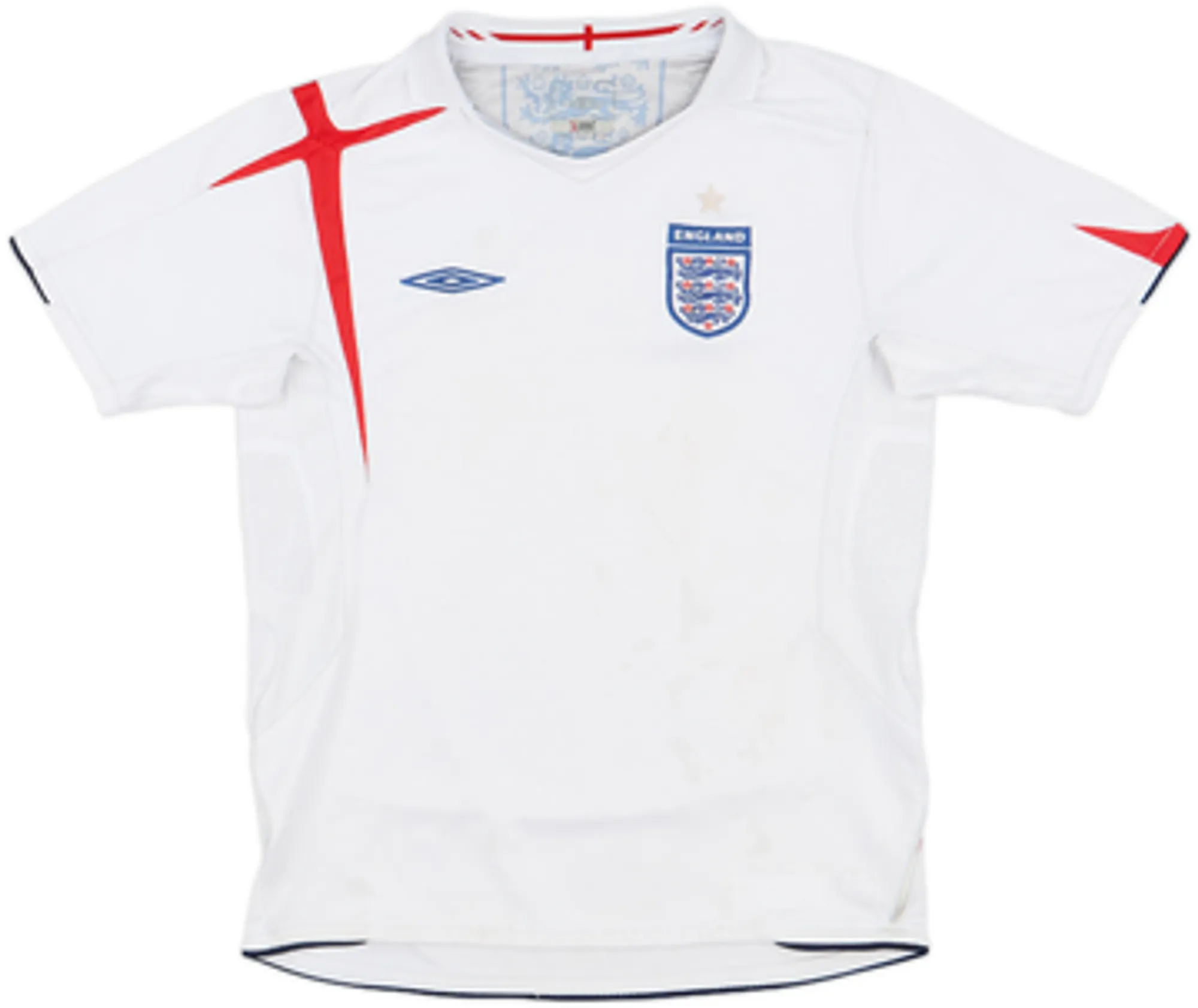 Umbro England Boys SS Home Shirt 2005