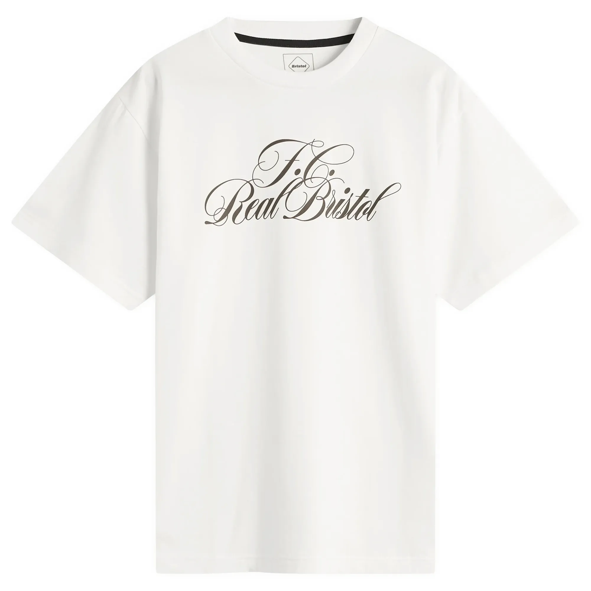 F.C. Real Bristol Men's Script T-Shirt White
