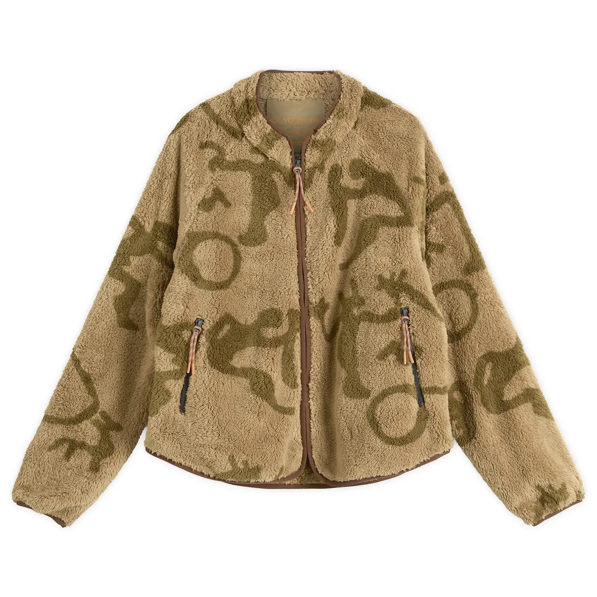 KA_YO_Prototype Men's Petroglyph Fleece Jacket Mole