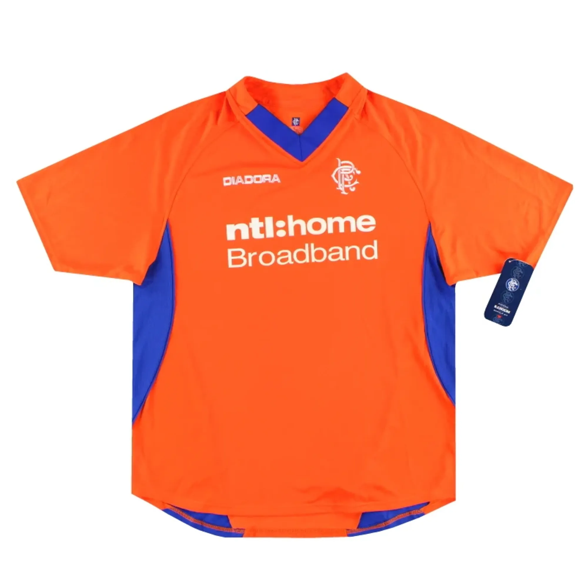 2002-03 Rangers Diadora Away Shirt *w/tags* M - Rangers / w/tags