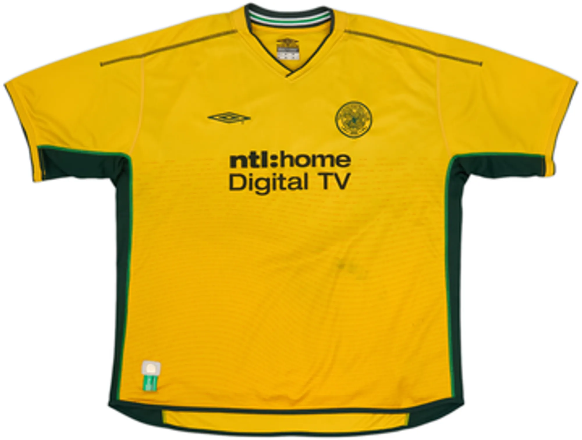 Umbro Celtic Mens SS Away Shirt 2002/03