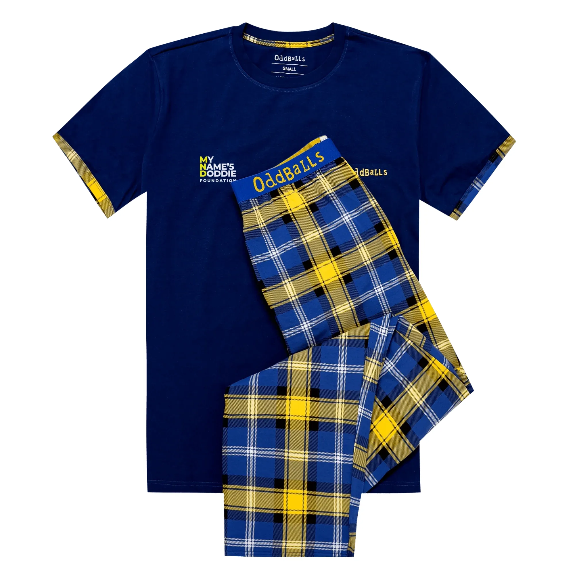 Doddie Weir - Men's Long Pyjamas Set (T-Shirt & Trousers)