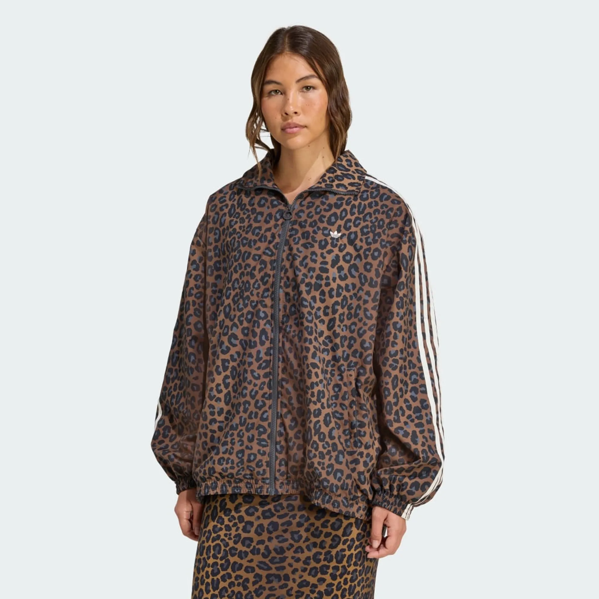 adidas Leopard Firebird Oversized Tracktop
