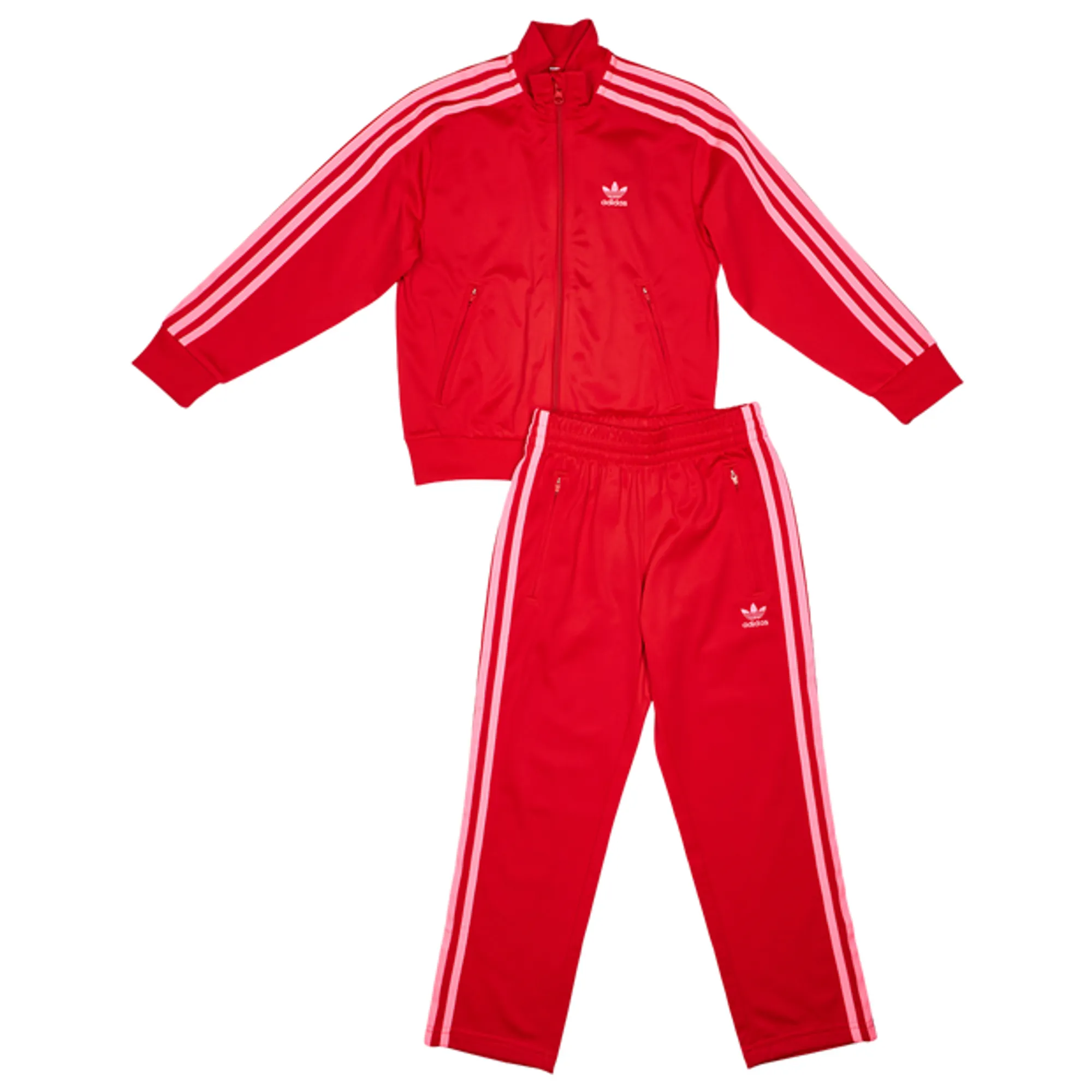 Adidas Firebird Unisex Tracksuits - Red