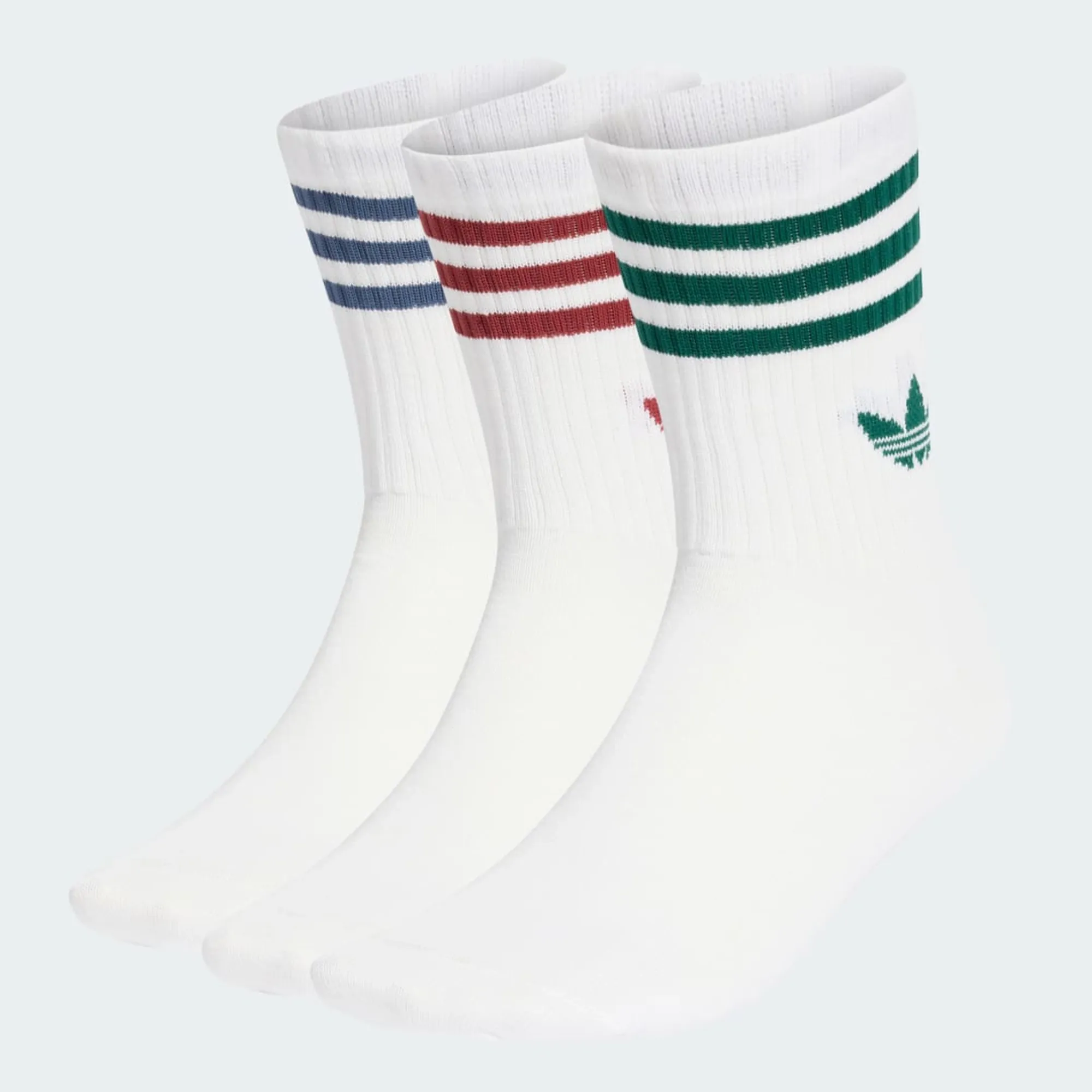adidas Originals adidas 3-Stripes Crew Socks 3 Pairs