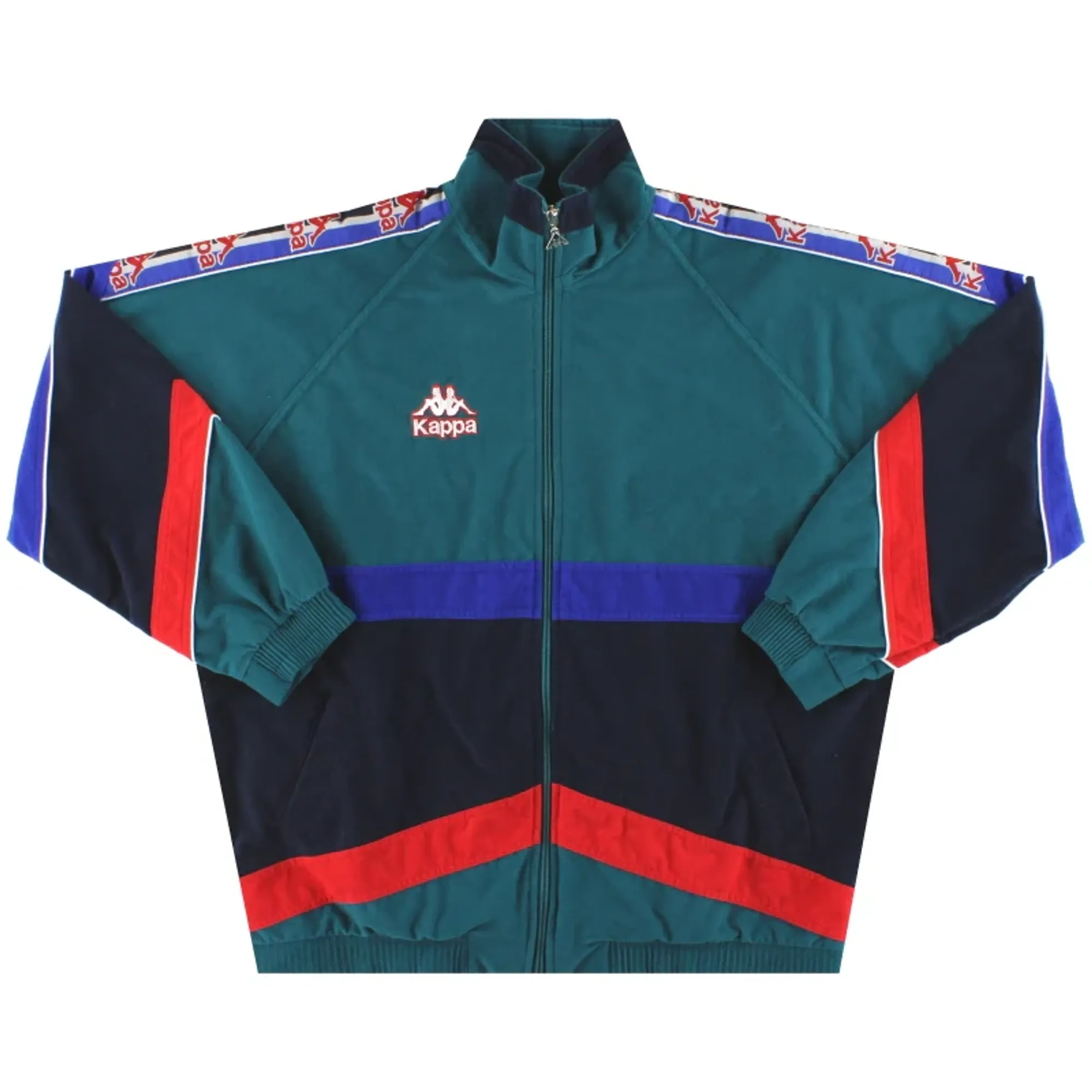 1995-97 Barcelona Kappa Track Jacket S - Barcelona / Excellent 