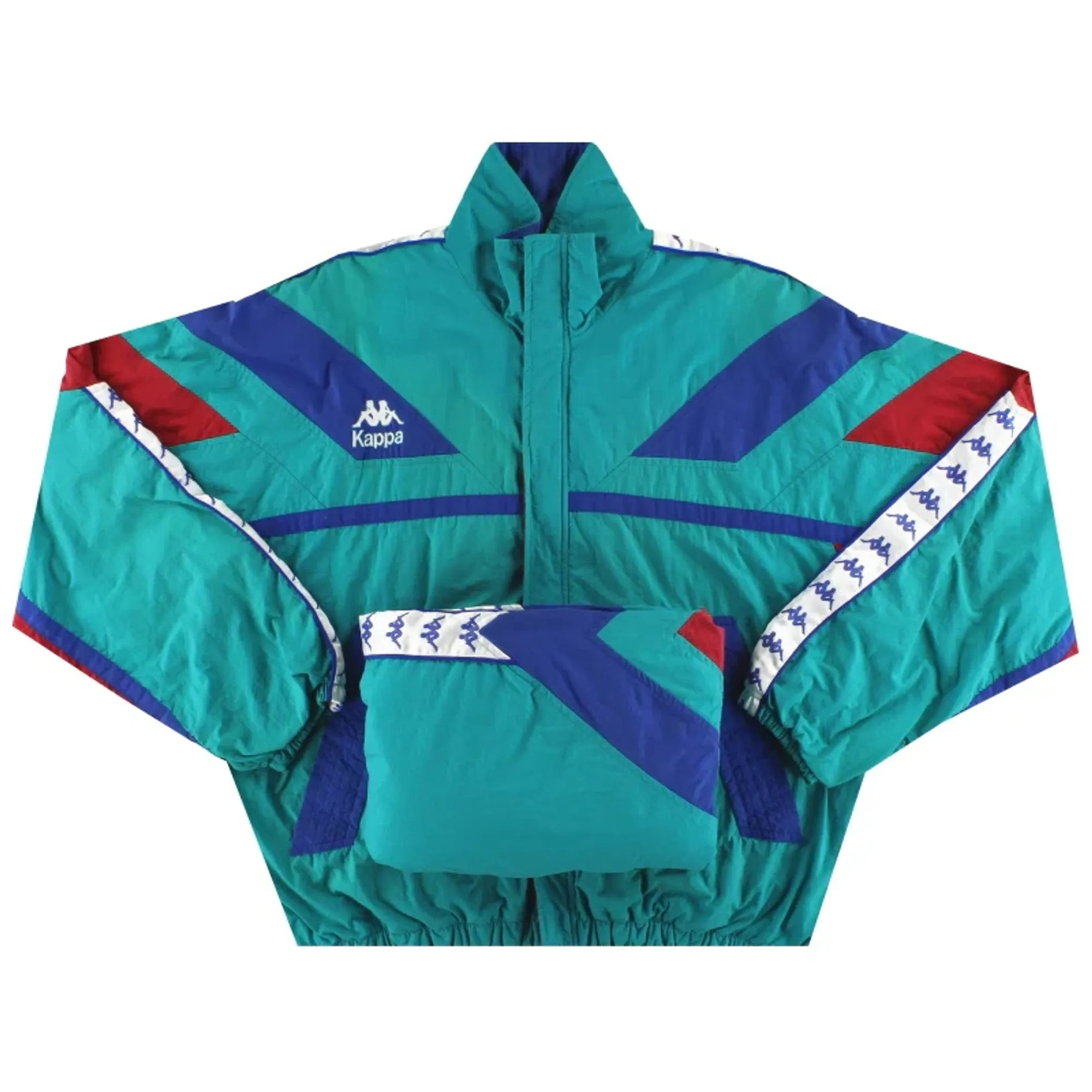1992-95 Barcelona Kappa Tracksuit L - Barcelona / Excellent 