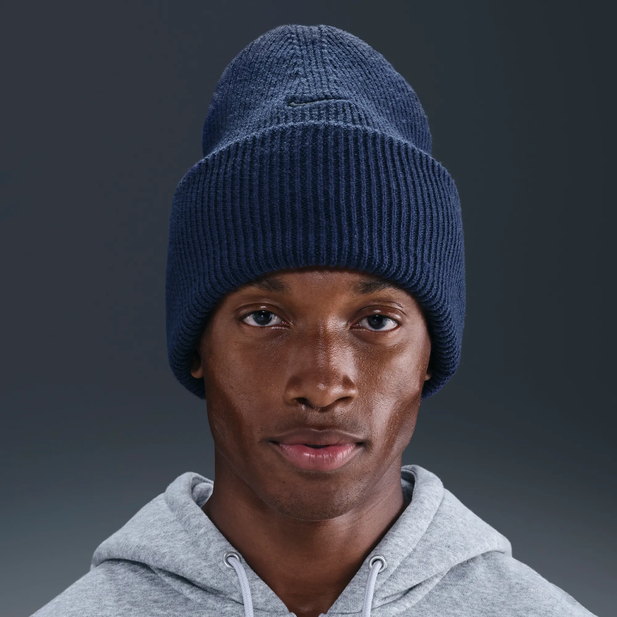 Nike Peak Premium Beanie - Blue - Polyester