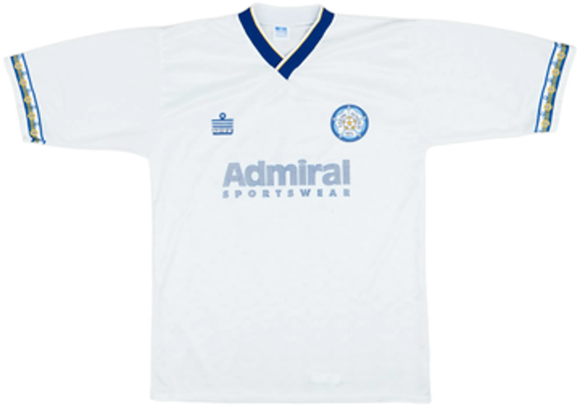 Admiral Leeds United Mens SS Home Shirt 1992/93