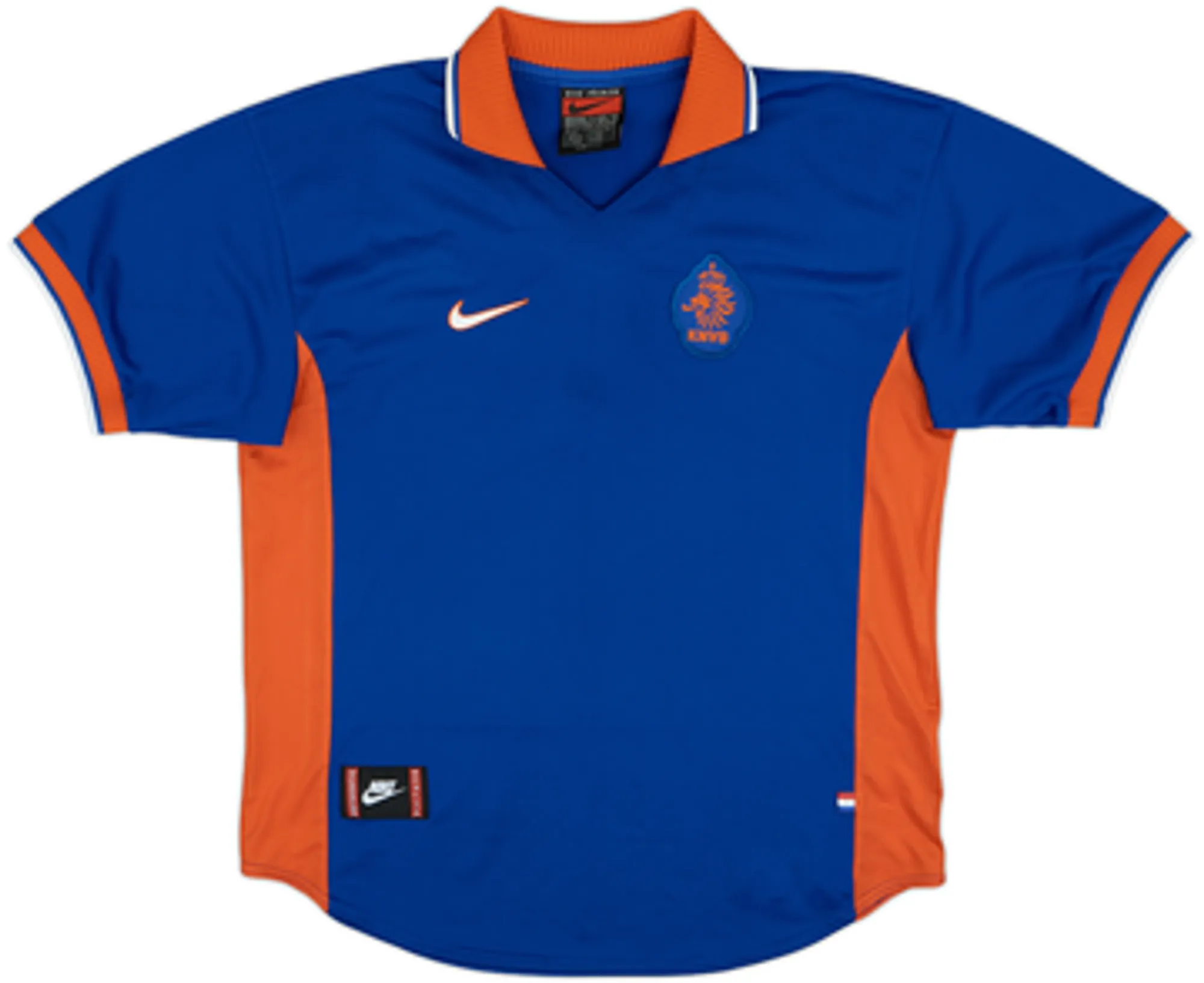 Nike Netherlands Mens SS Away Shirt 1997