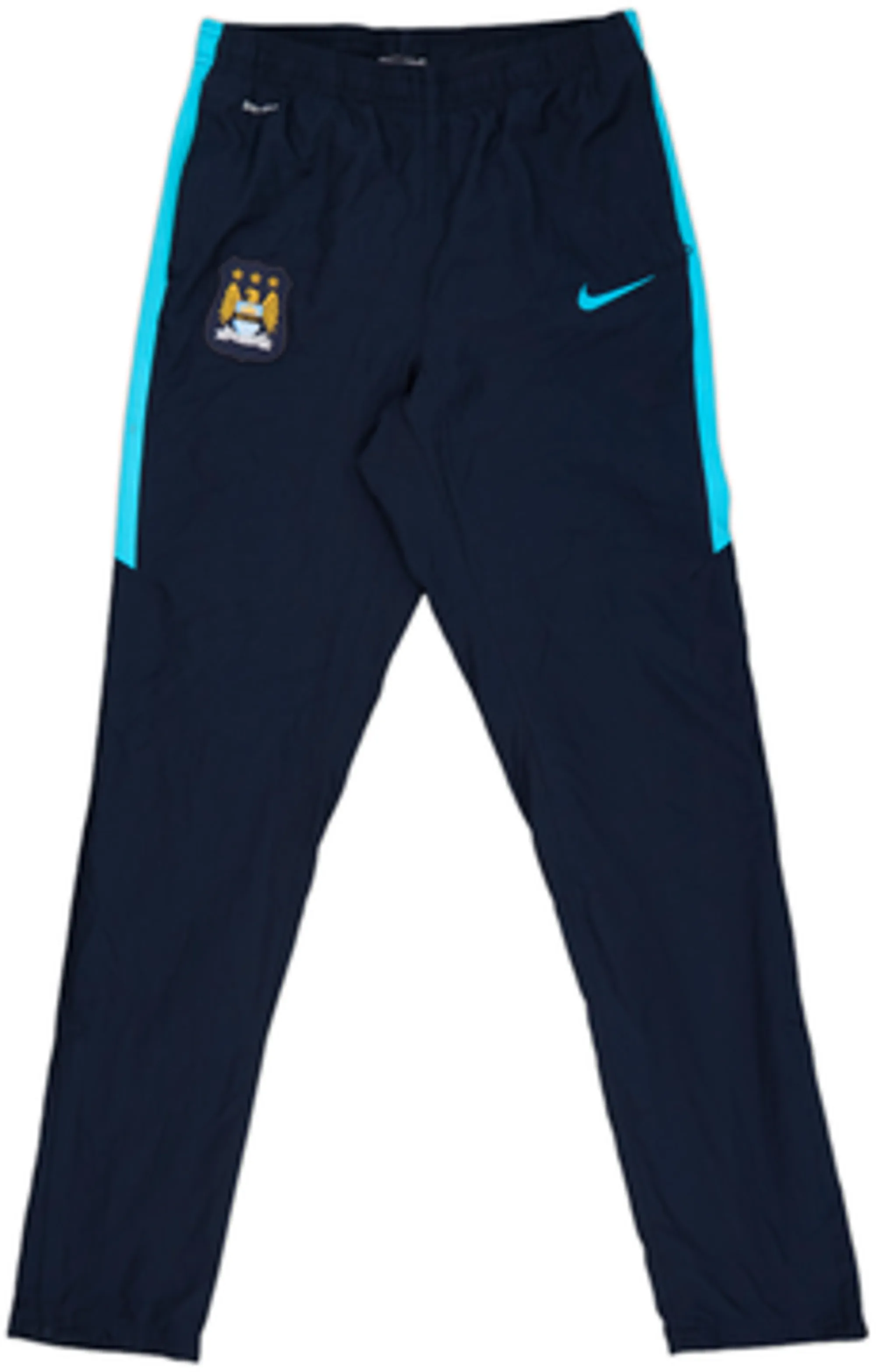 2015-16 Manchester City Nike Track Pants/Bottoms - 8/10 - (S)