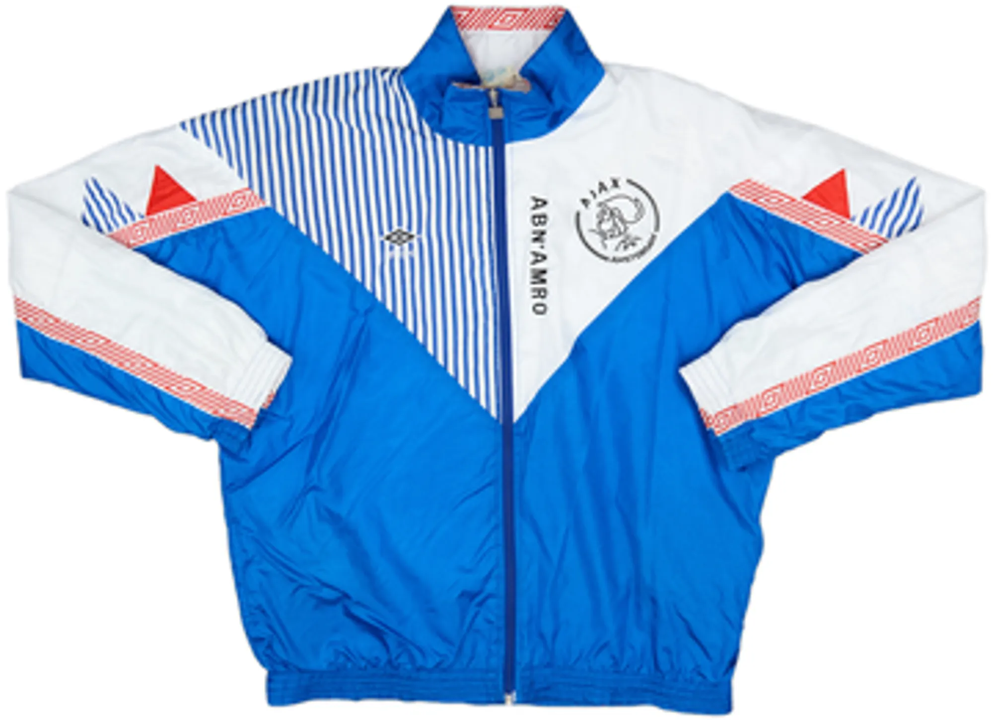 1989-91 Ajax Player Issue Umbro Track Jacket - 8/10 - (XL)