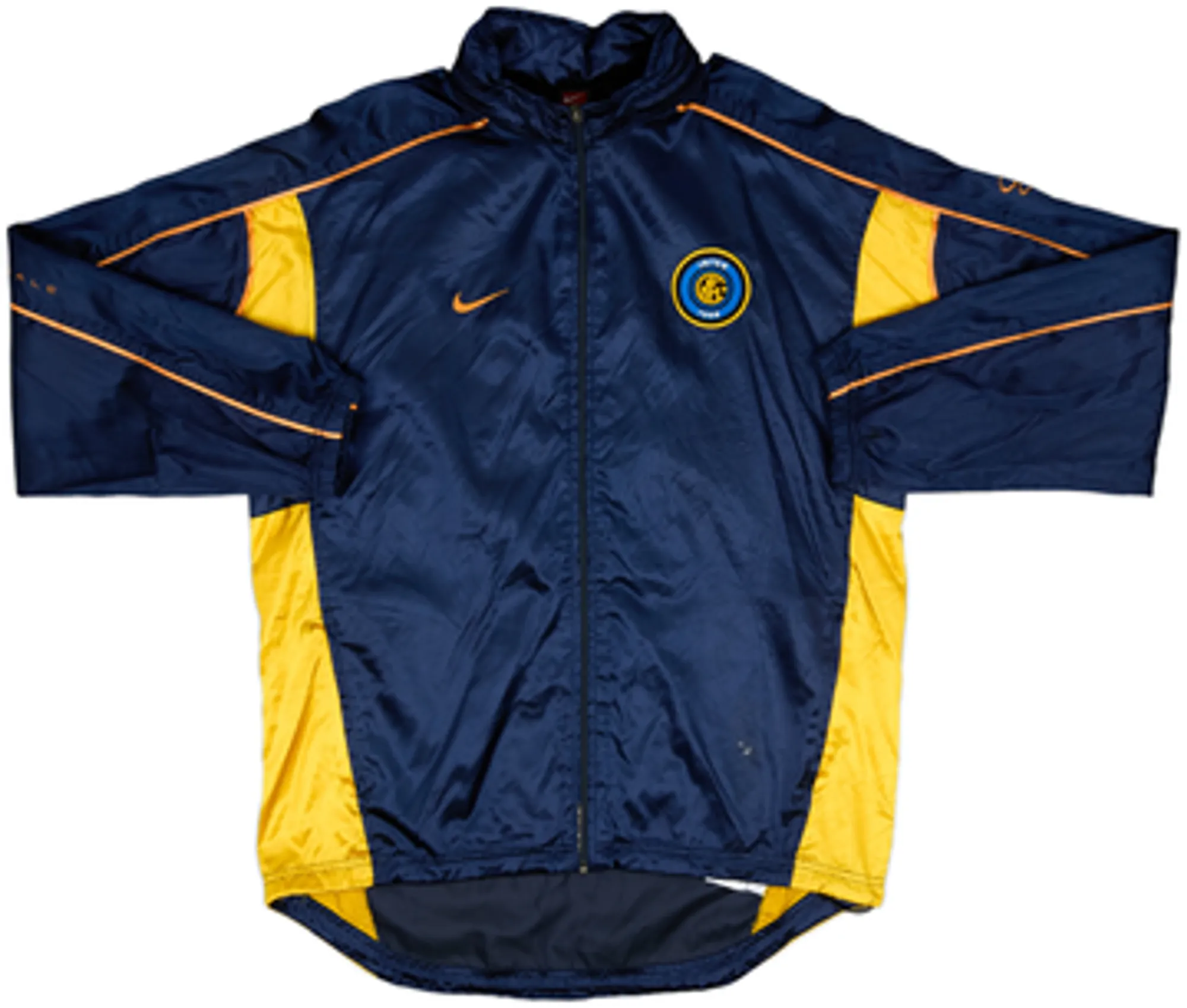 2001-02 Inter Milan Nike Hooded Rain Jacket - 8/10 - (M)