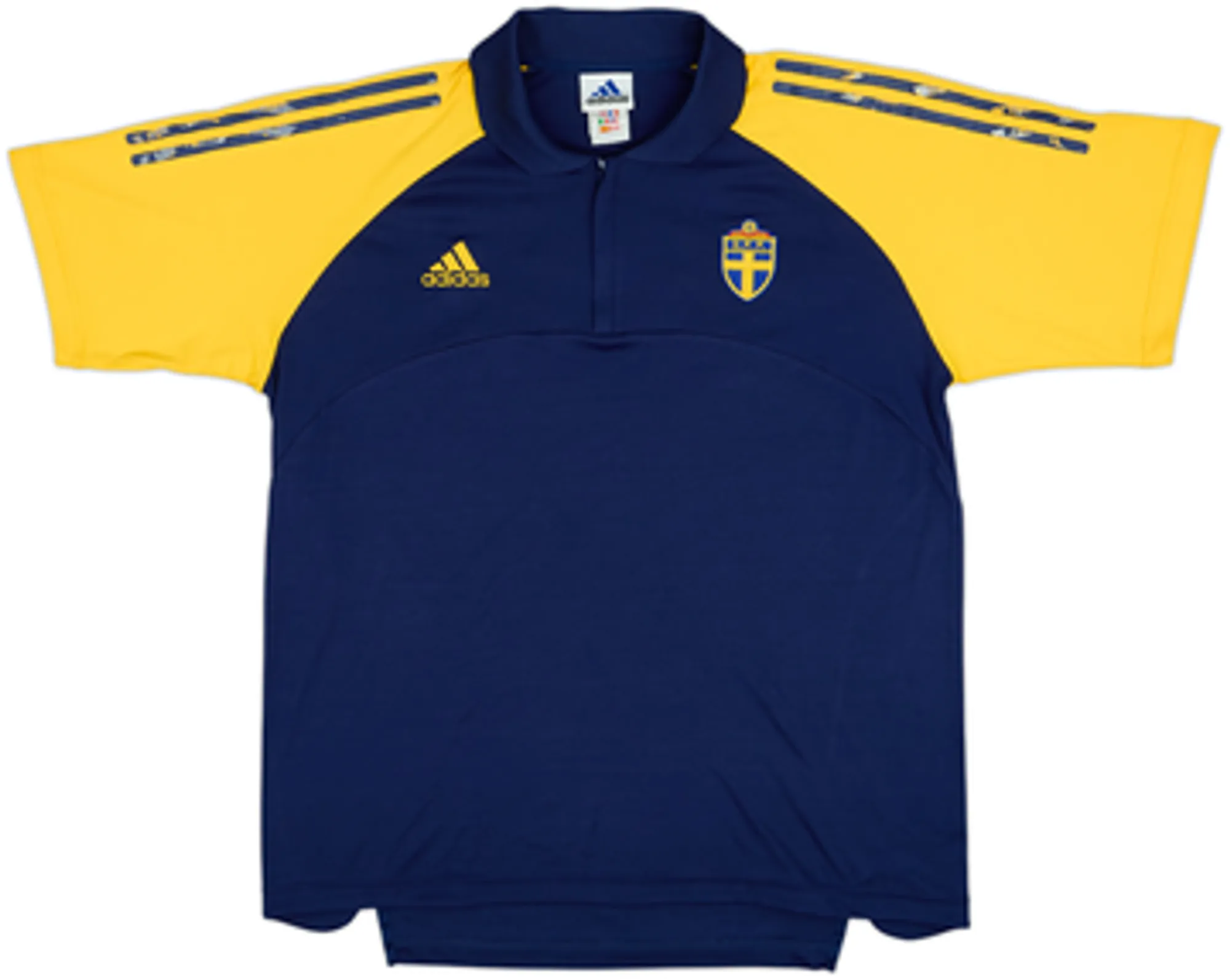 adidas Sweden Mens SS Home Shirt 2000