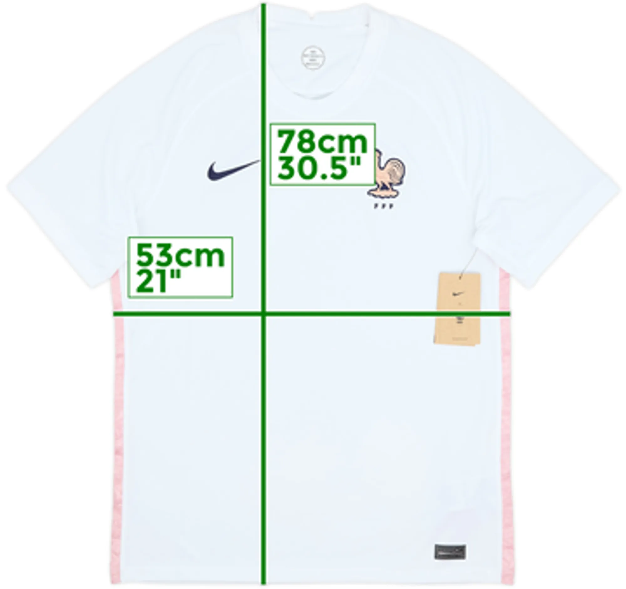 Nike France Adults SS Away Shirt 2022