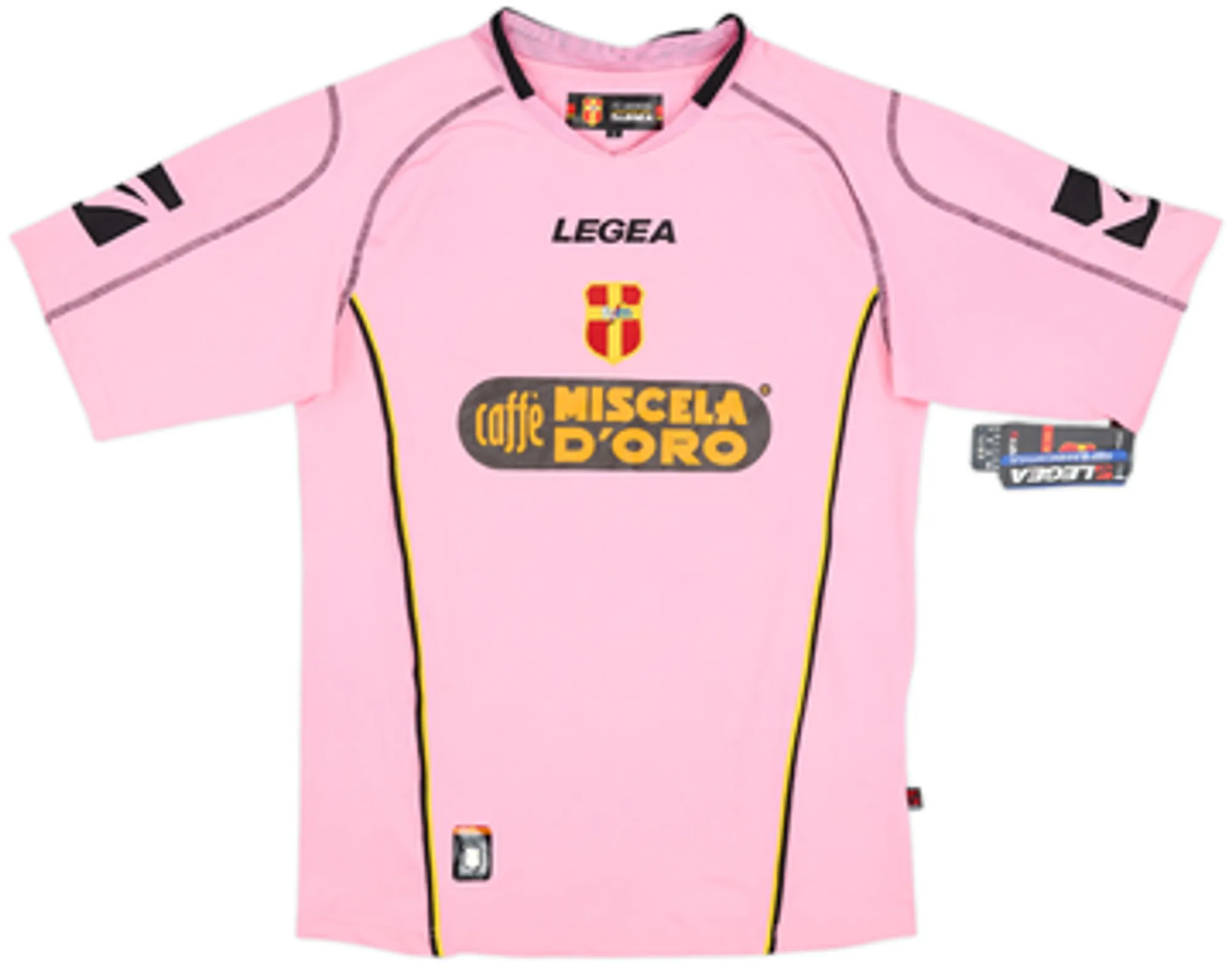 Legea Messina Mens SS Goalkeeper Home Shirt 2007/08