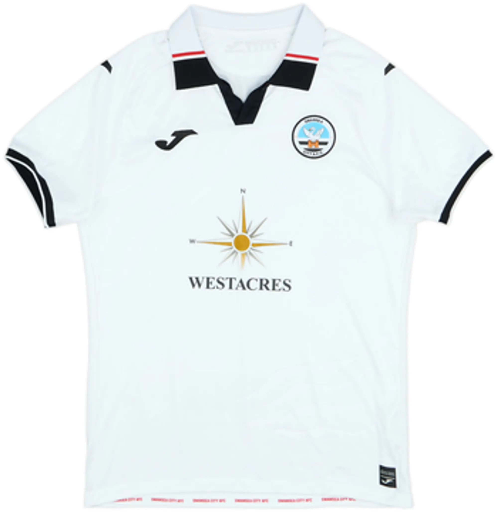 Joma Swansea City Mens SS Home Shirt 2022/23