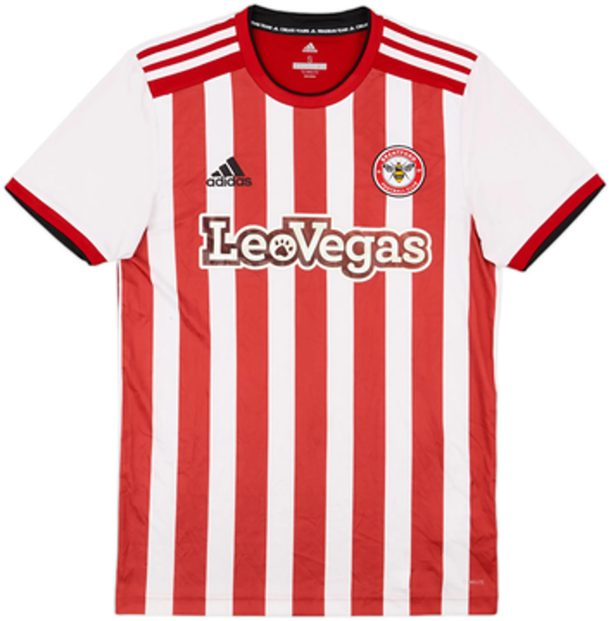 adidas Brentford Mens SS Home Shirt 2018/19